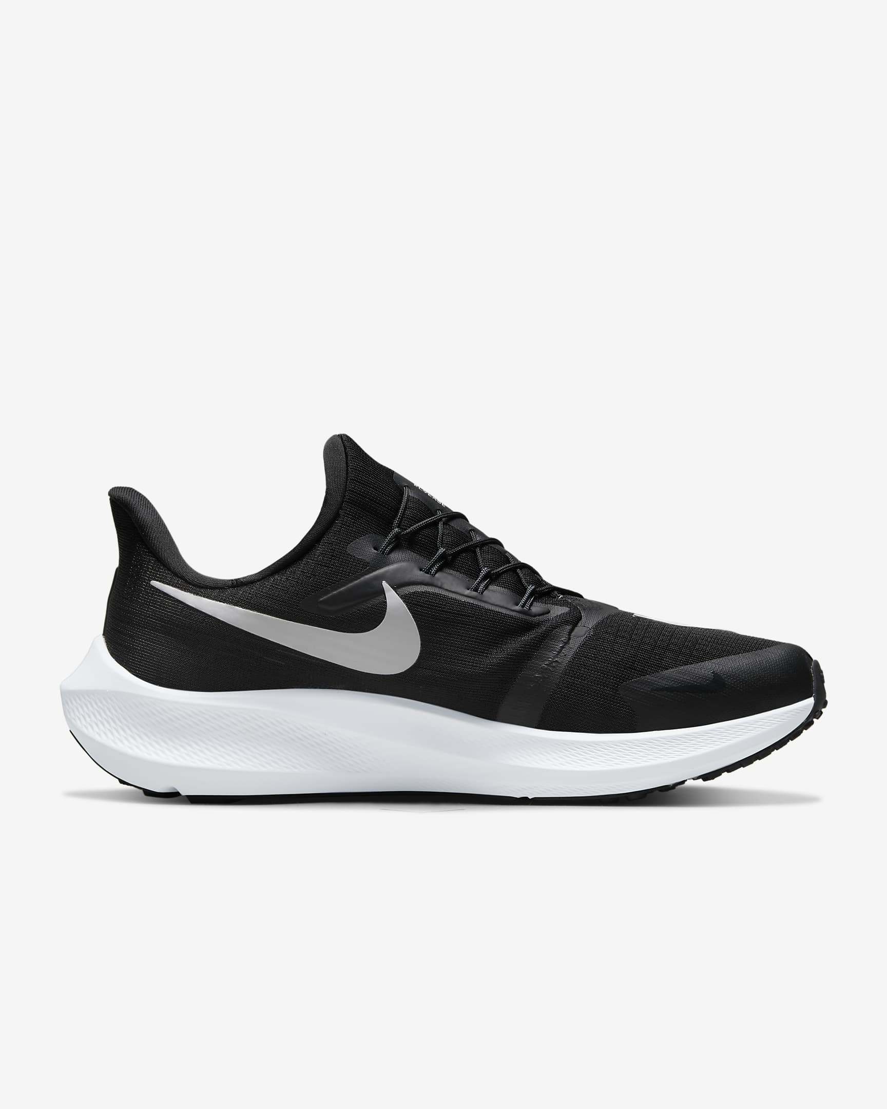 Tenis de correr en carretera fáciles de poner y quitar para mujer Nike Pegasus FlyEase - Negro/Gris humo oscuro/Blanco