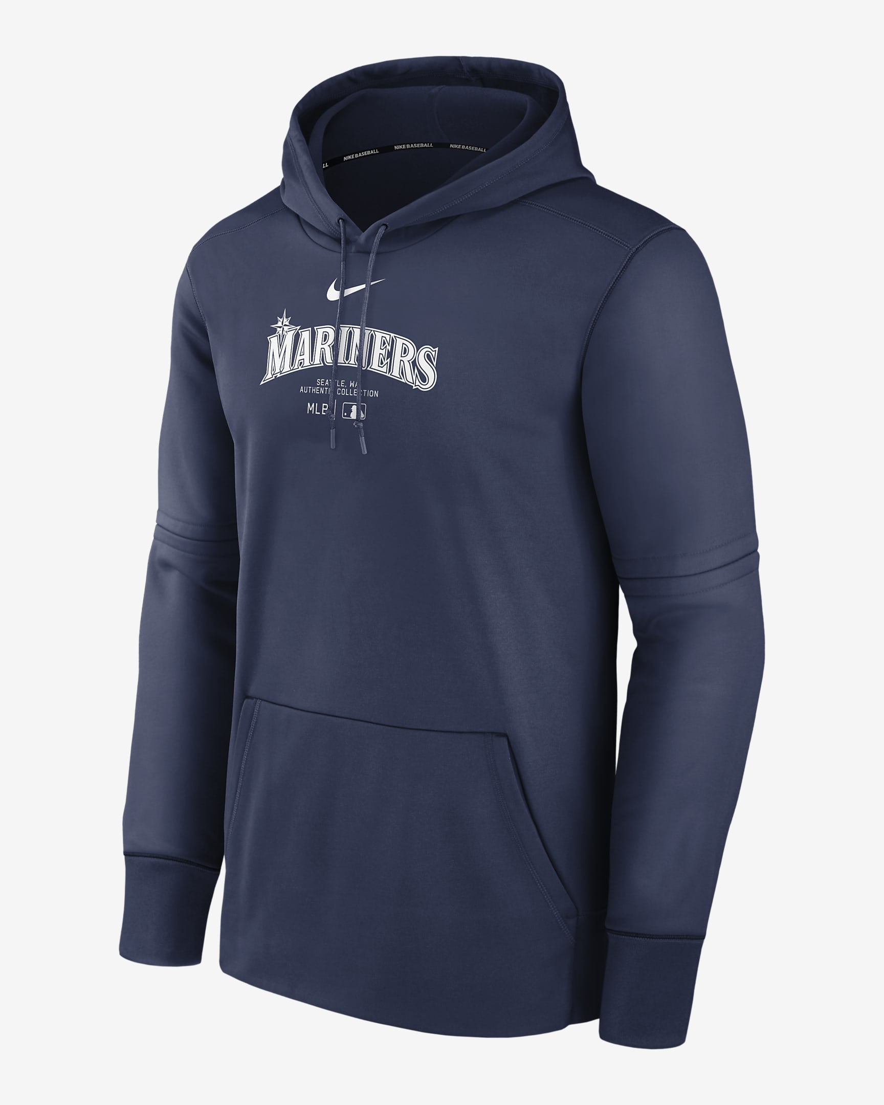 Sudadera Con Gorro Sin Cierre De La Mlb Nike Therma Para Hombre Seattle Mariners Authentic 