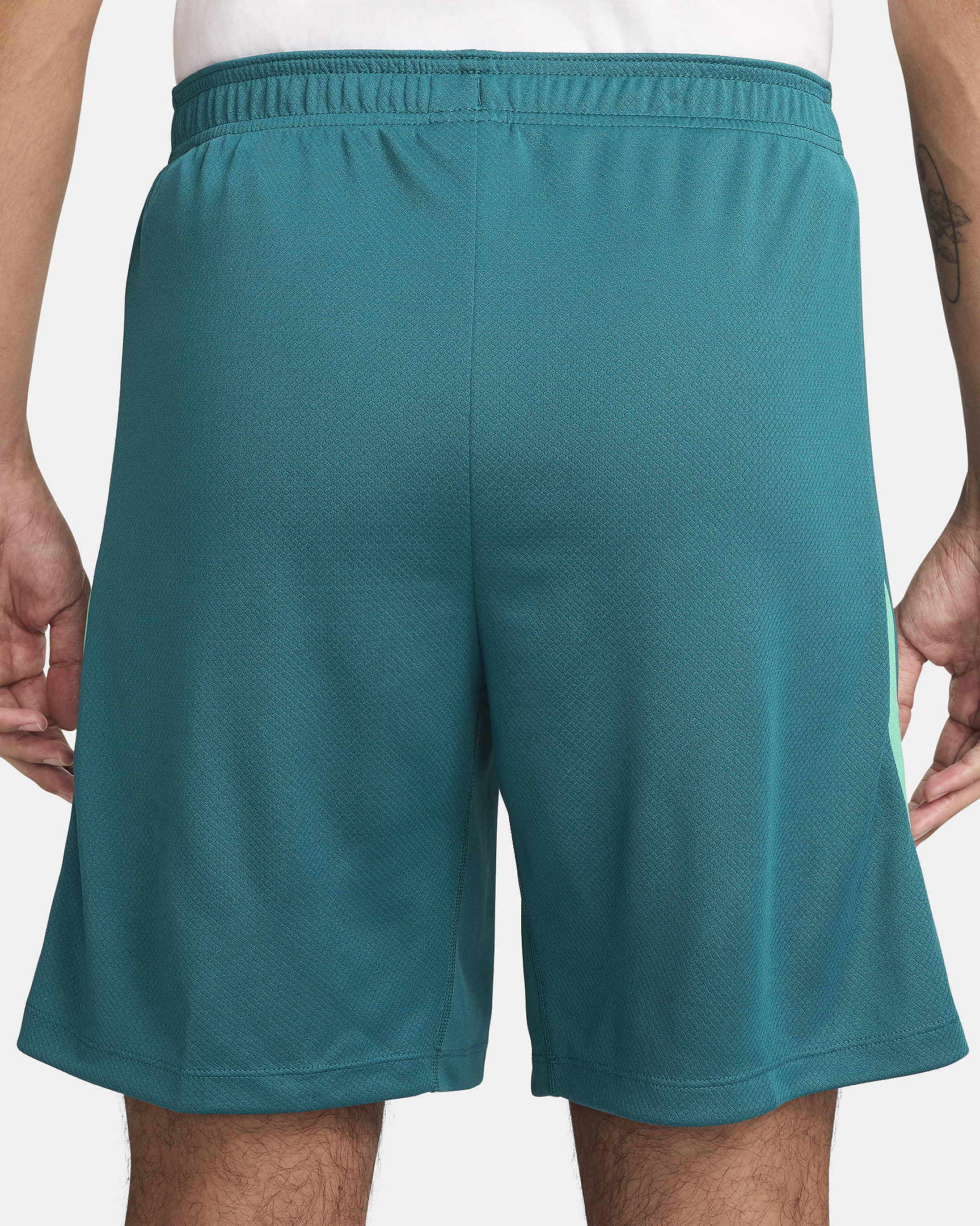 Portugal Strike Men's Nike Dri-FIT Football Knit Shorts - Geode Teal/Kinetic Green/Sail