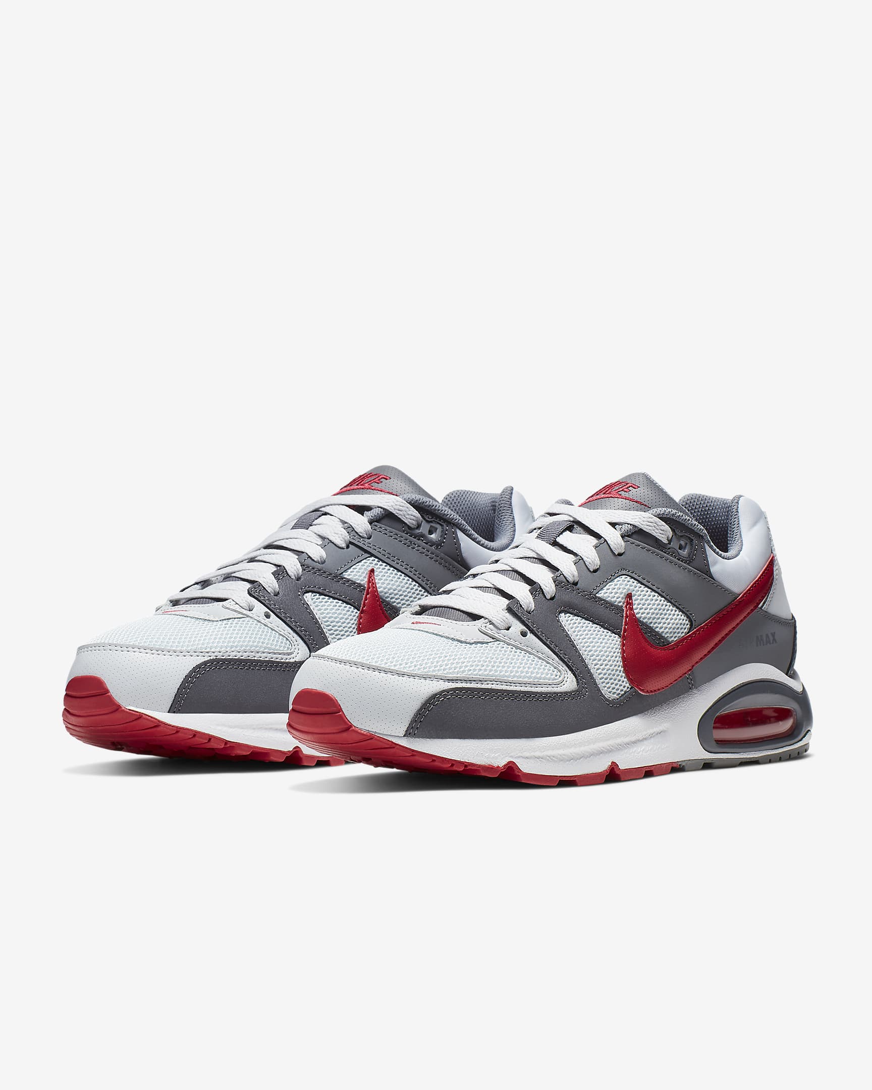 Nike Air Max Command Men's Shoes - Pure Platinum/Dark Grey/Cool Grey/Gym Red