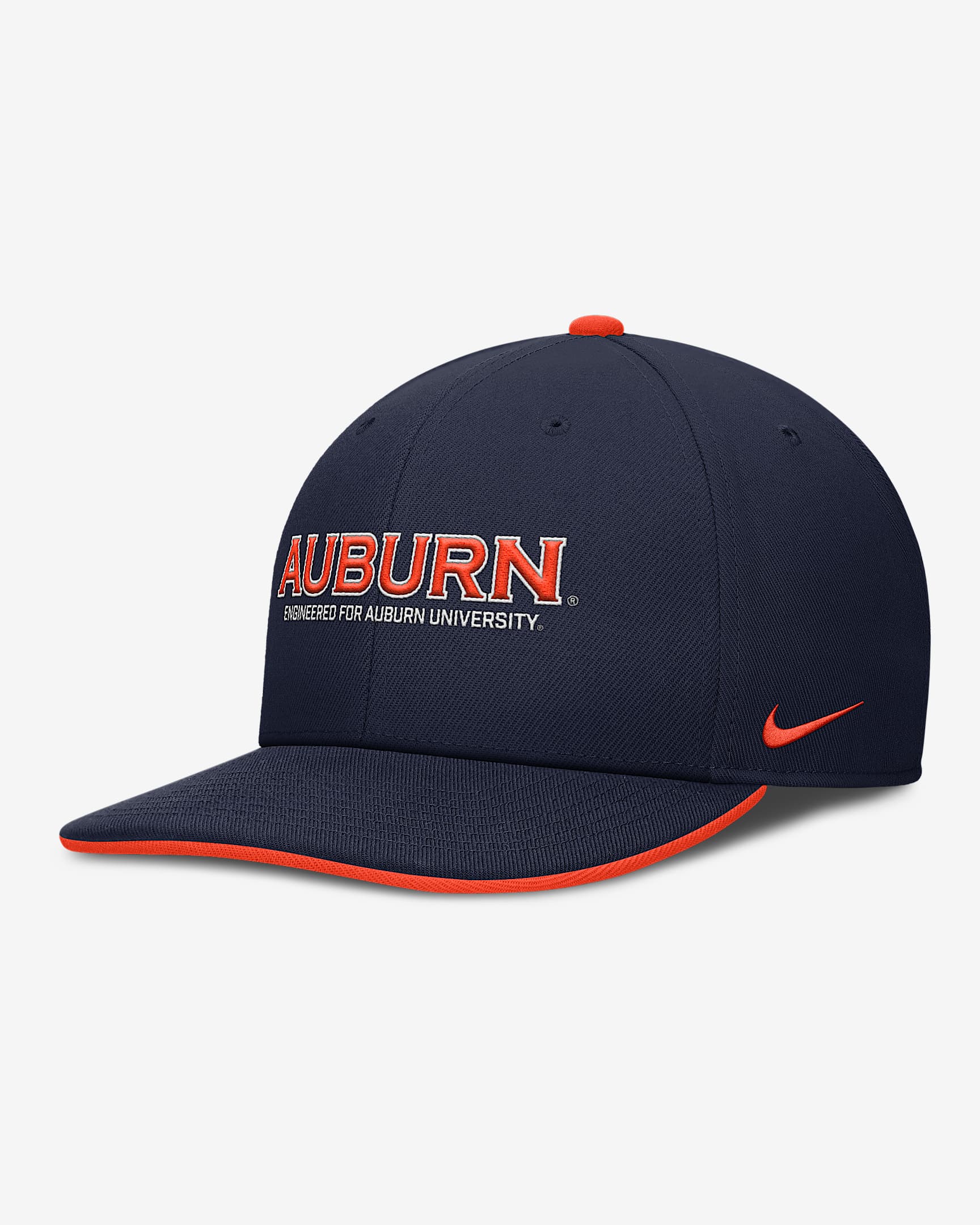 Auburn On-Field Pro Men's Nike Dri-FIT College Adjustable Hat - Navy