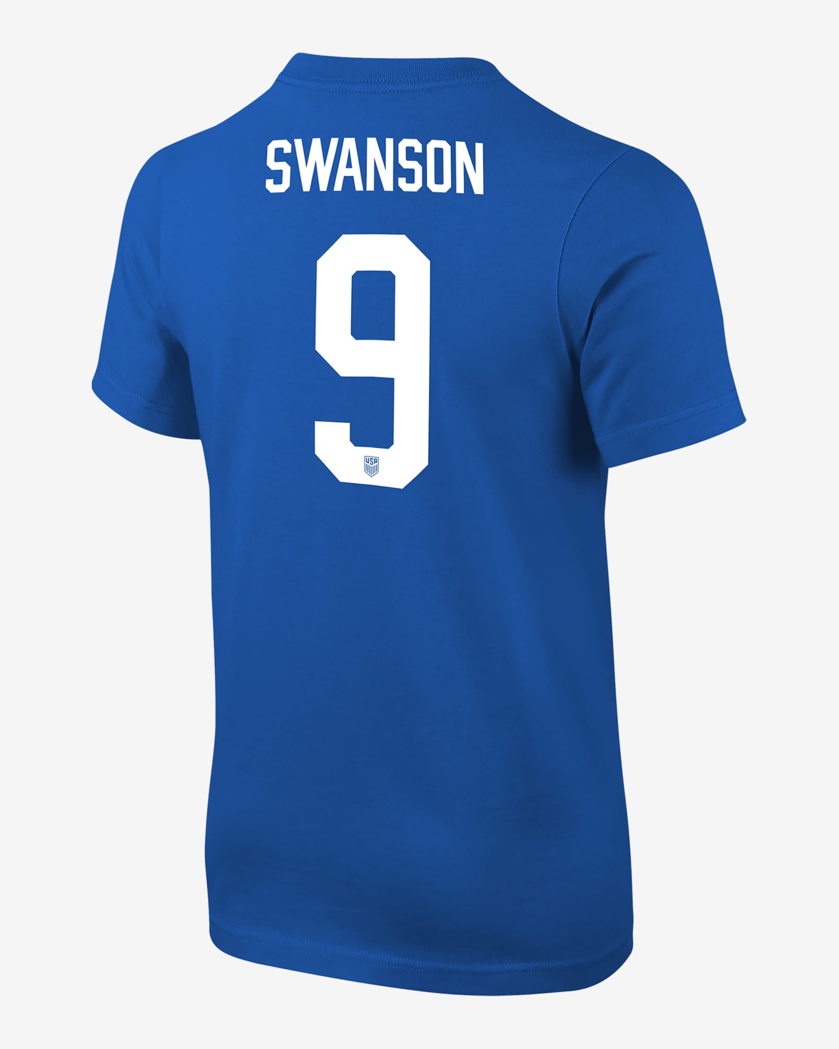 Mallory Swanson USWNT Big Kids' Nike Soccer T-Shirt - Game Royal