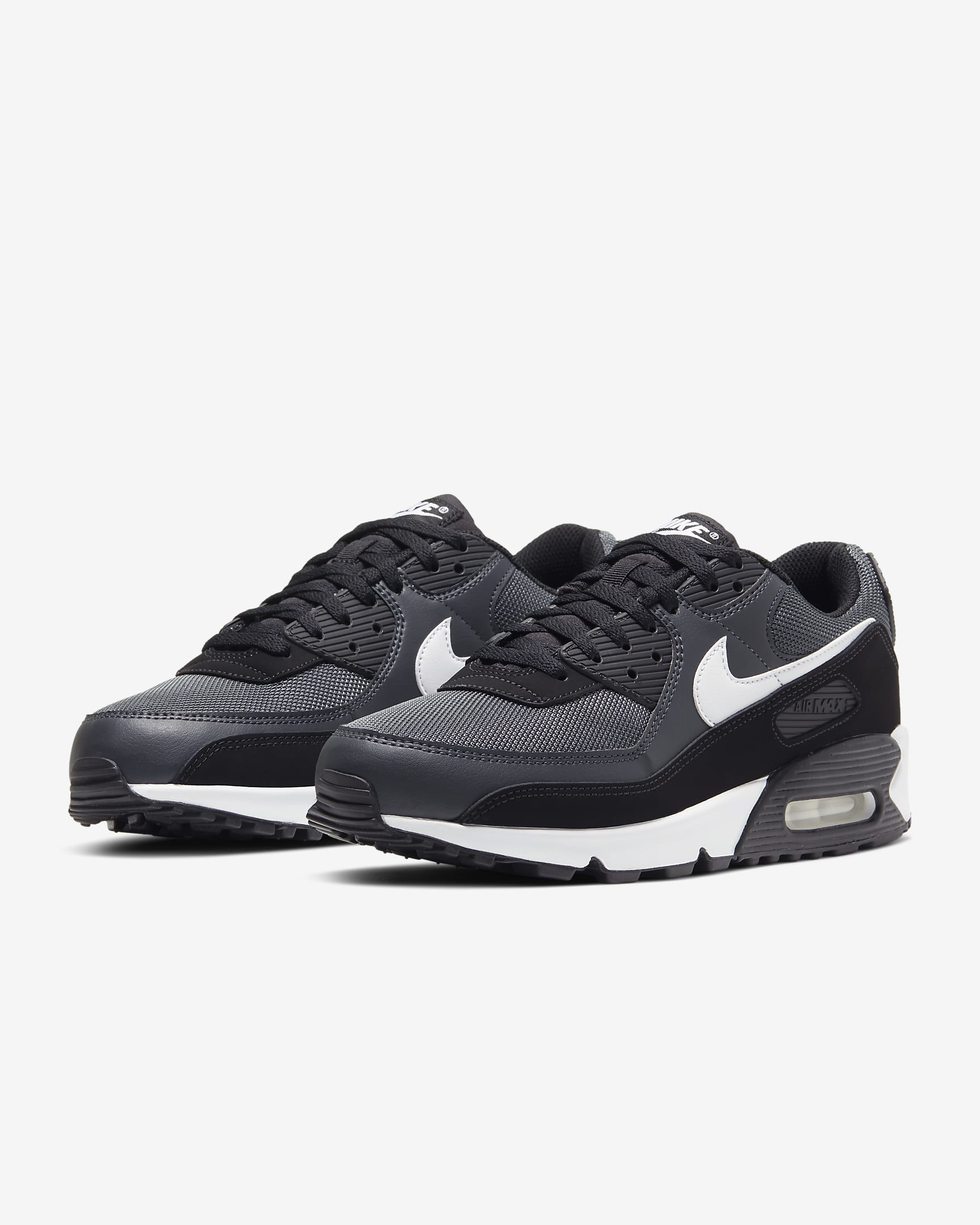 Nike Air Max 90 Men's Shoes - Iron Grey/Dark Smoke Grey/Black/White