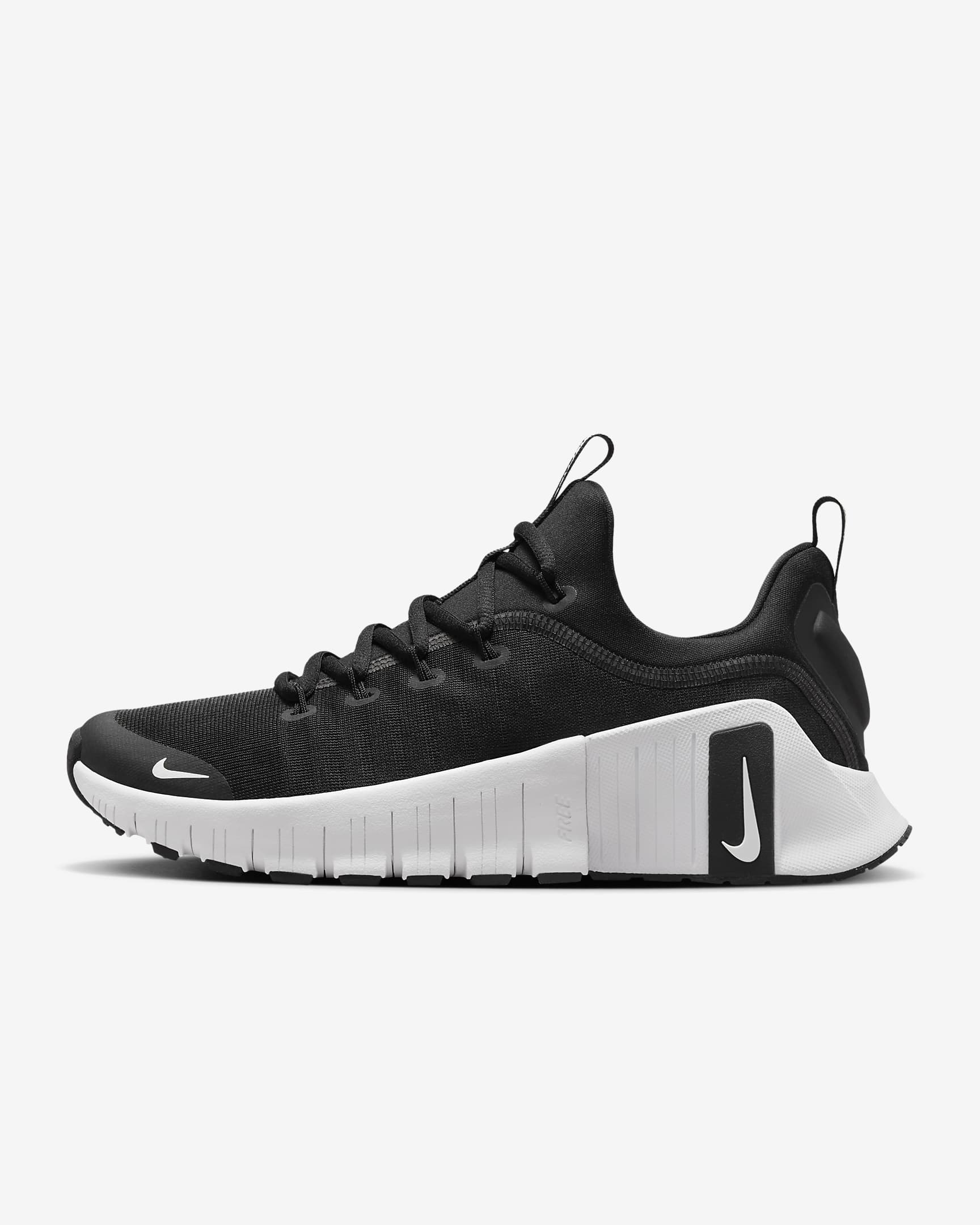 Nike Free Metcon 6 女款健身訓練鞋 - 黑色/白色