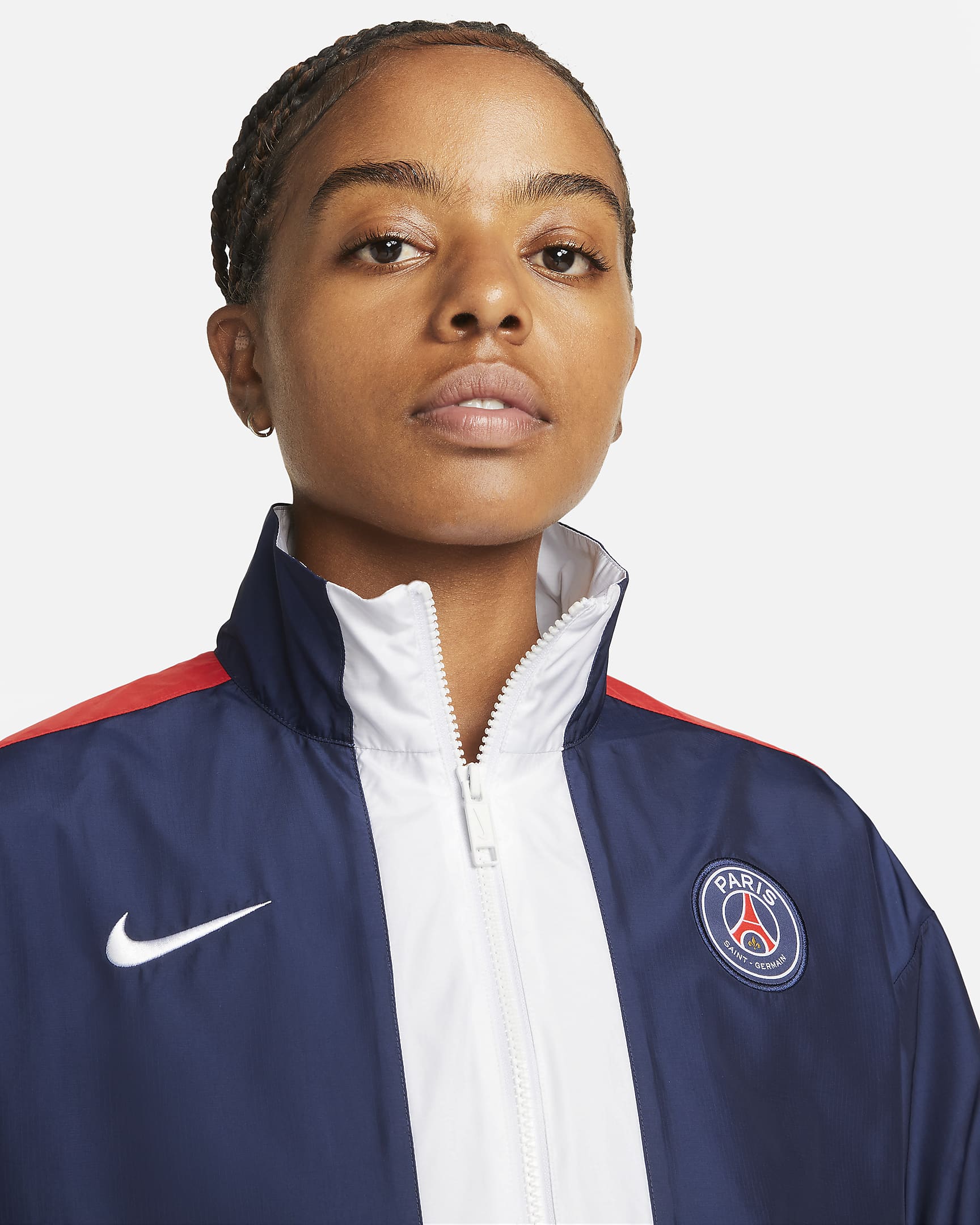 Paris Saint-Germain Essential Women's Nike Full-Zip Soccer Jacket. Nike.com