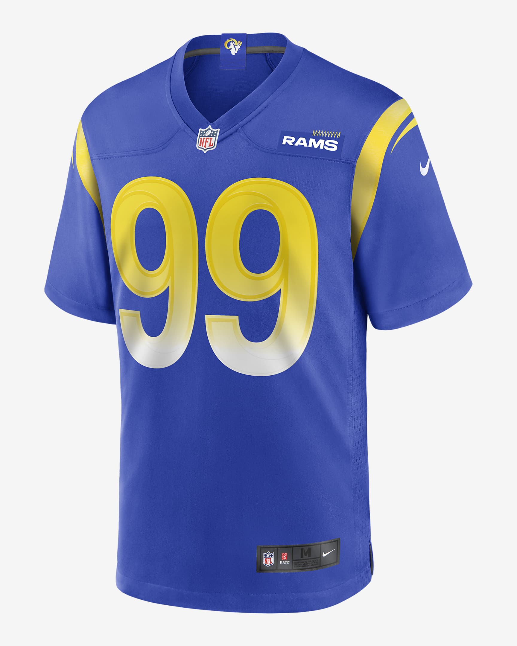 NFL Los Angeles Rams (Aaron Donald) Men's Game American Football Jersey ...