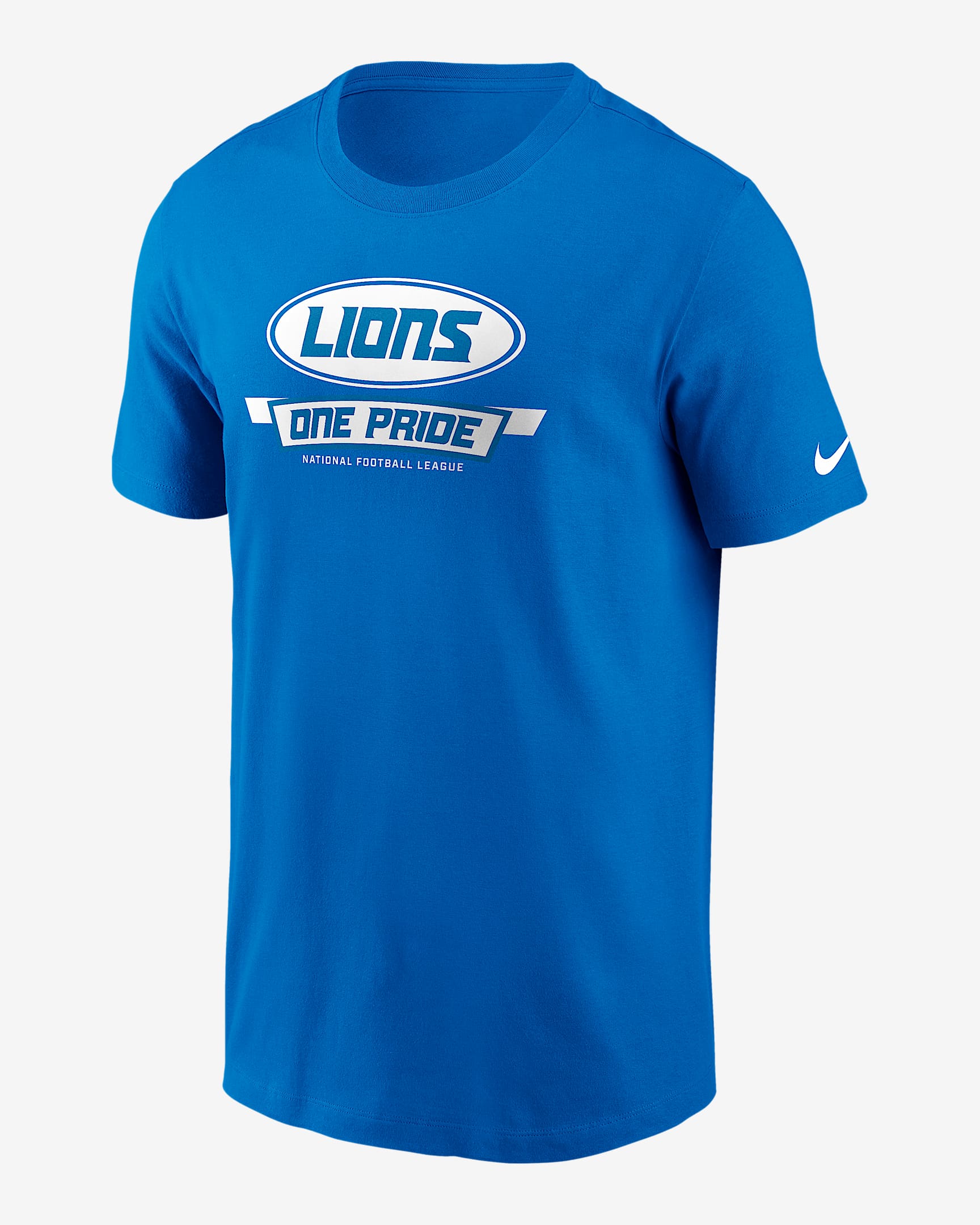 Playera Nike de la NFL para hombre Detroit Lions Local Essential - Royal