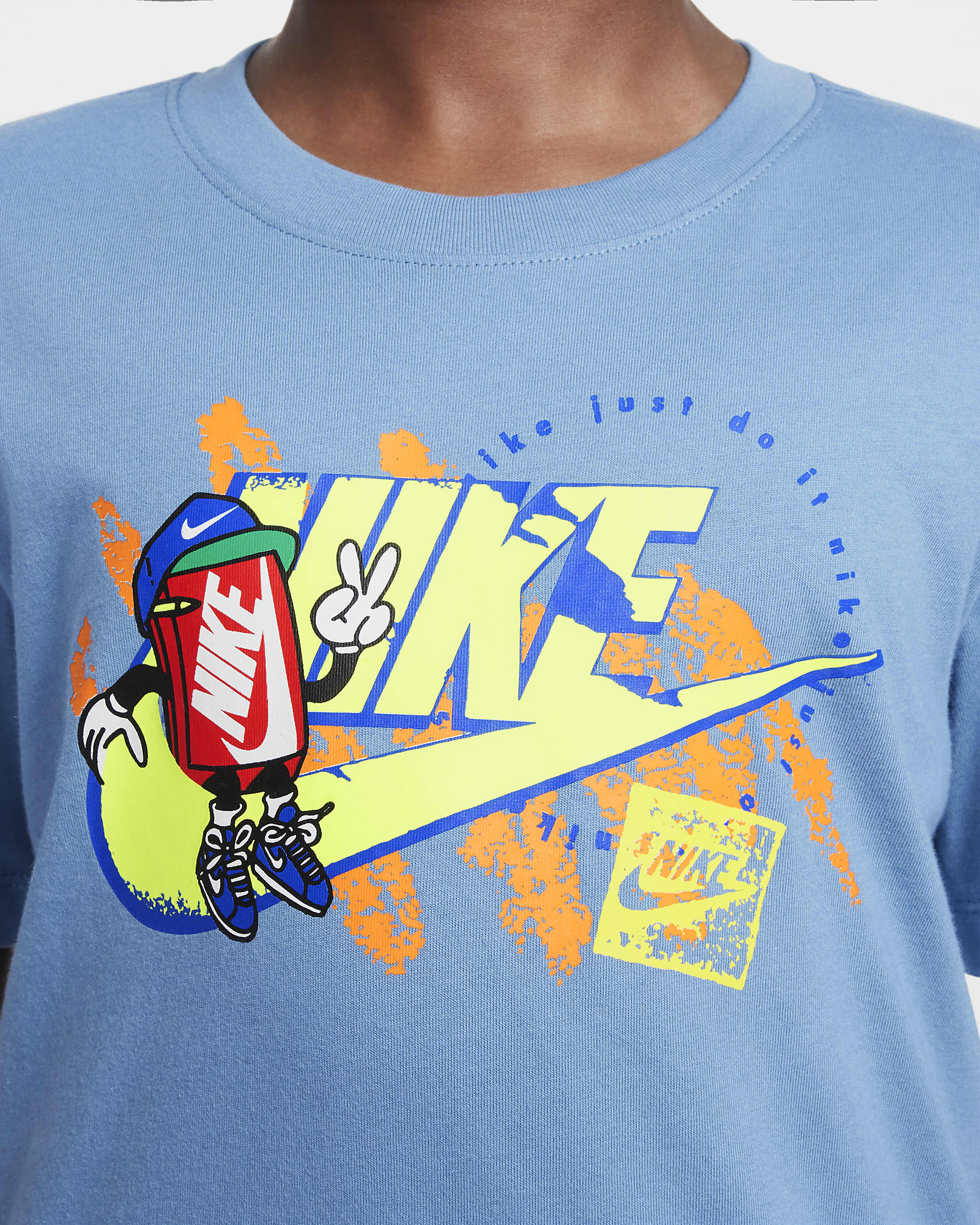 Nike Sportswear Older Kids' T-Shirt - Aegean Storm