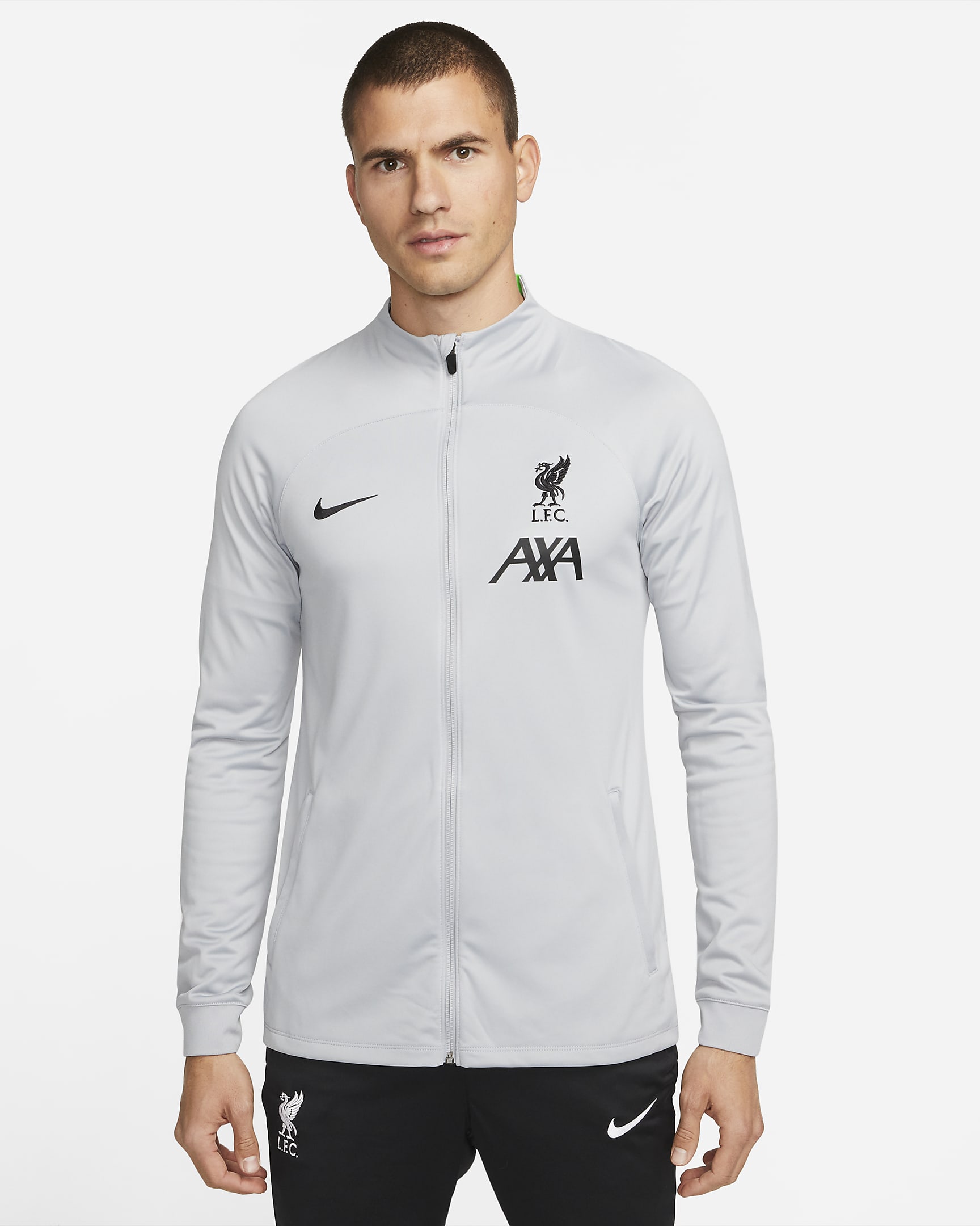 Liverpool FC Strike Nike DriFIT FußballTrackJacket für Herren aus