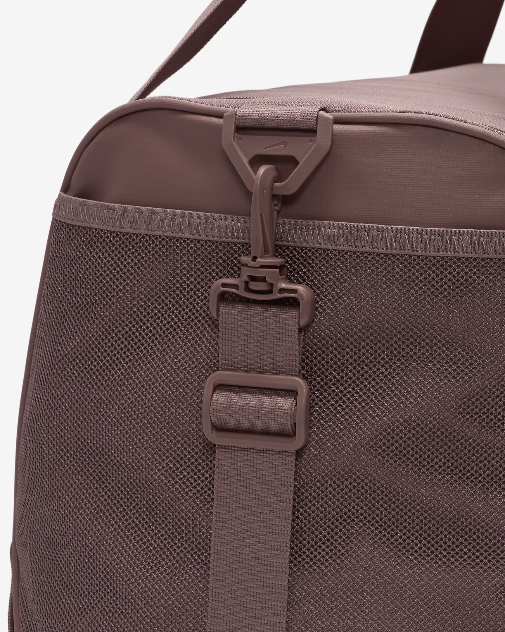 Sac de sport de training Nike Brasilia 9.5 (taille moyenne, 60 L) - Smokey Mauve/Noir/Light Orewood Brown