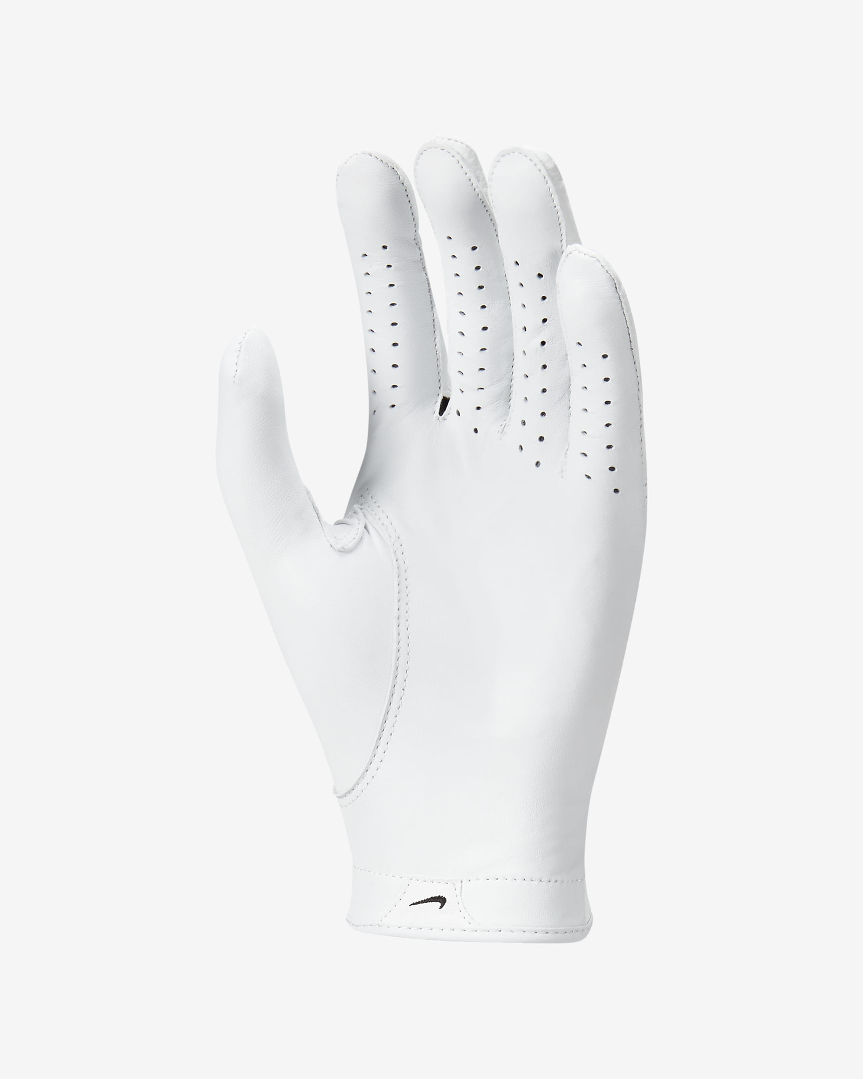 Golfhandske Nike Tour Classic 4 för män (vänster normal) - Pearl White/Pearl White/Svart