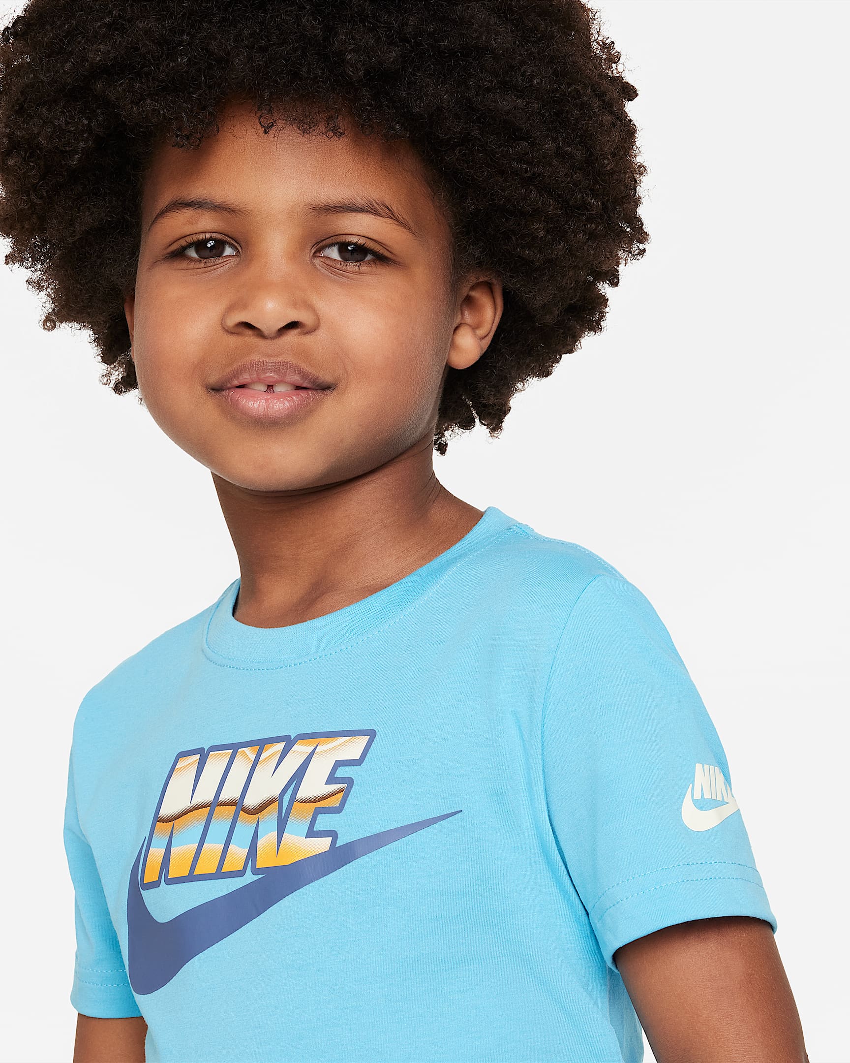Nike Stripe Scape Futura Tee Little Kids' DriFIT TShirt. Nike JP
