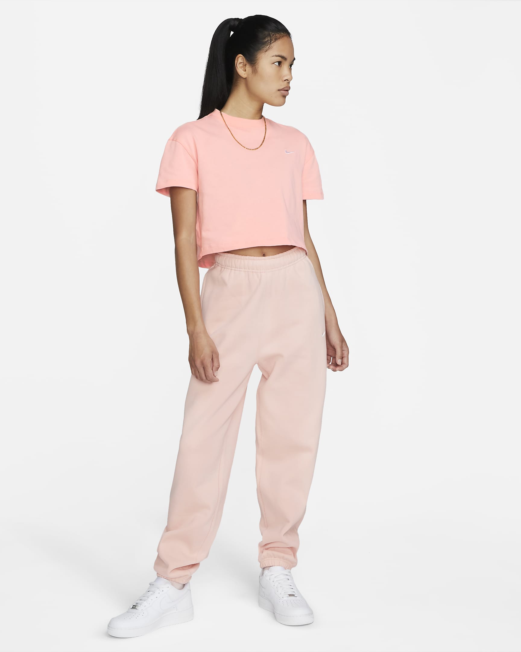 nikelab white t shirt