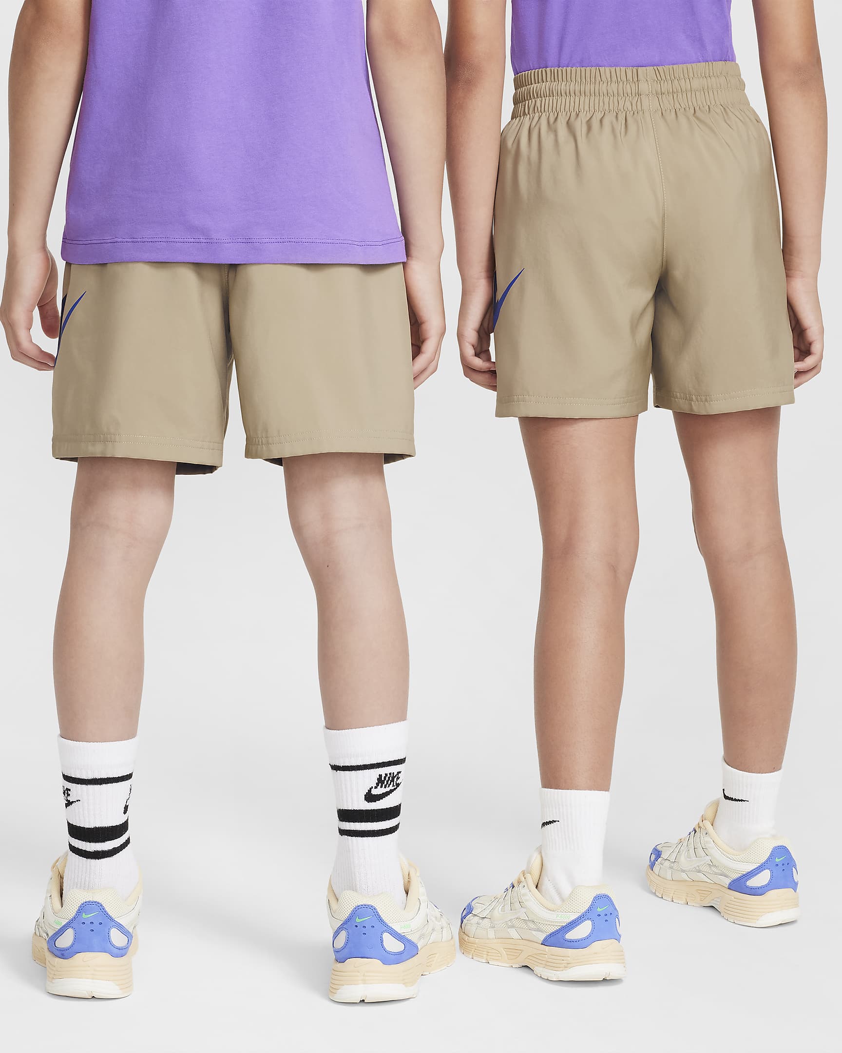 Nike Sportswear Older Kids' Woven Shorts - Khaki