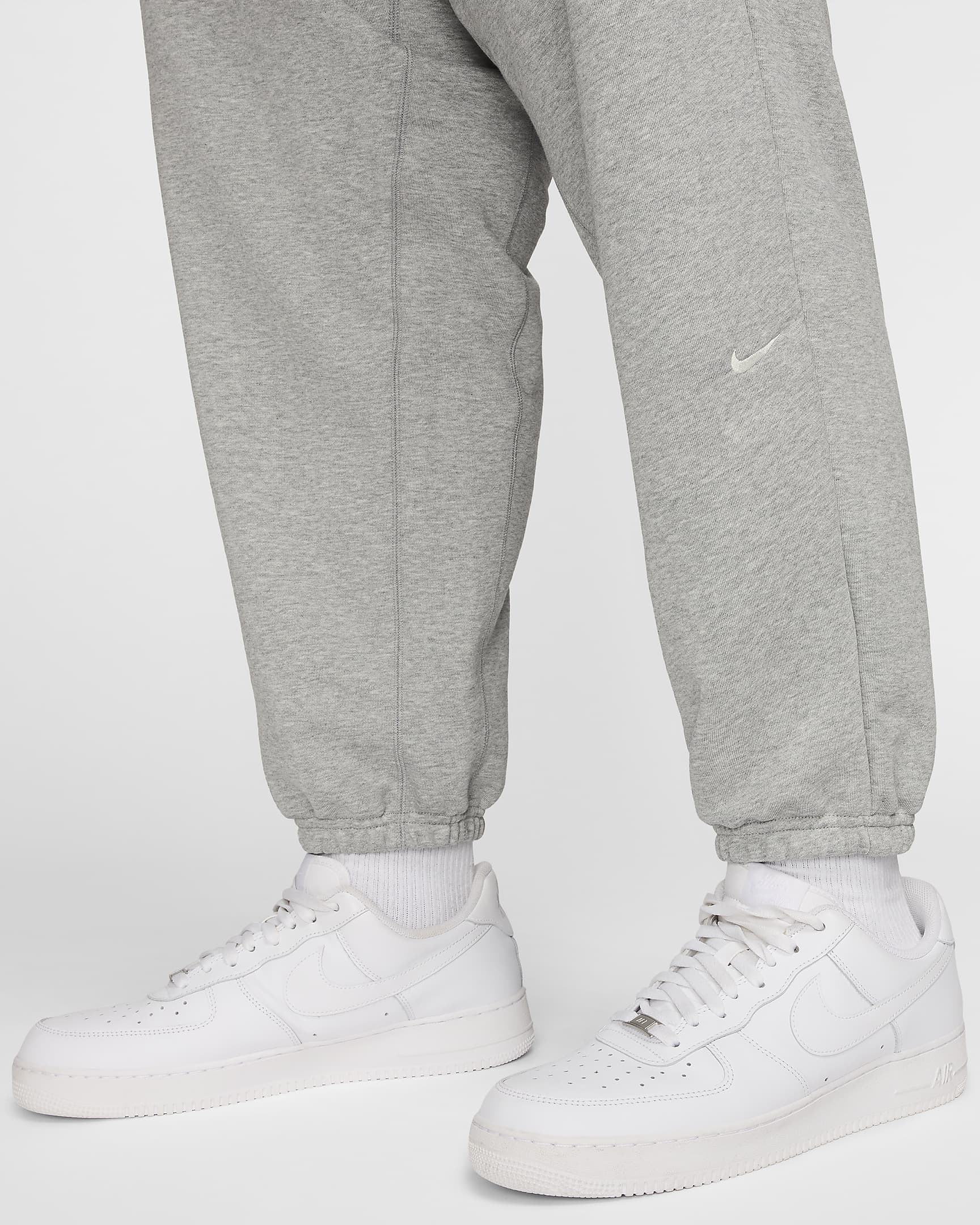 Pants de básquetbol Dri-FIT para hombre Nike Standard Issue - Gris oscuro jaspeado/Marfil pálido