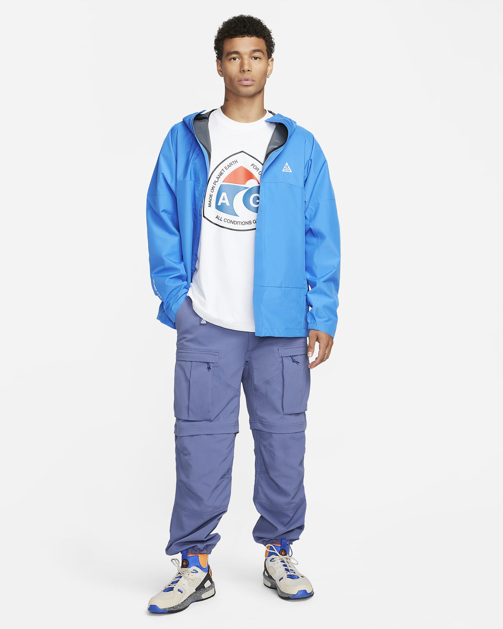 Nike ACG StormFIT 'Cascade Rains' Men's FullZip Jacket. Nike LU