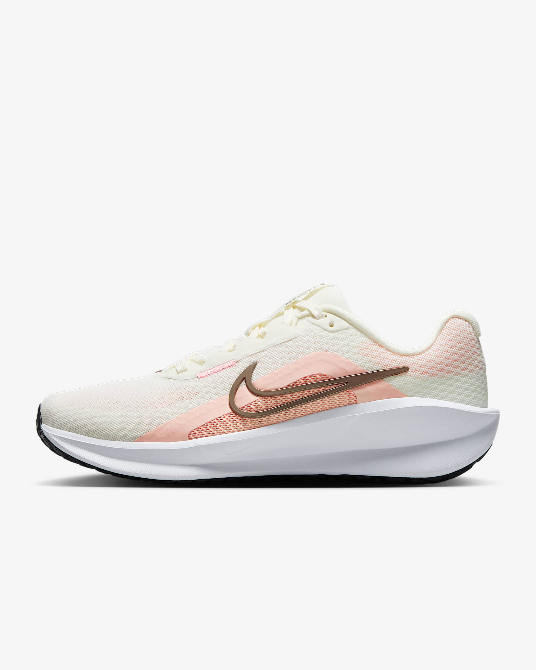 Nike Downshifter 13 Women's Road Running Shoes - Sail/Washed Coral/White/Mink Brown