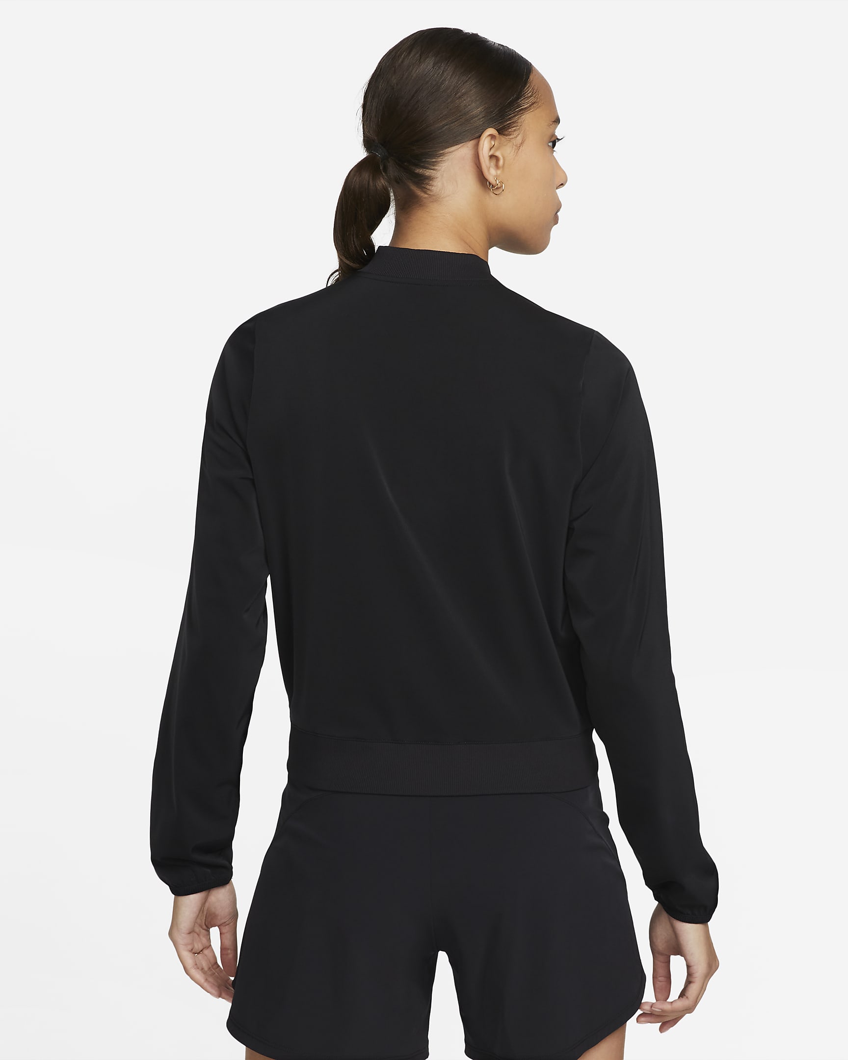 Nike Dri-FIT Bliss Women's Bomber Jacket. Nike.com