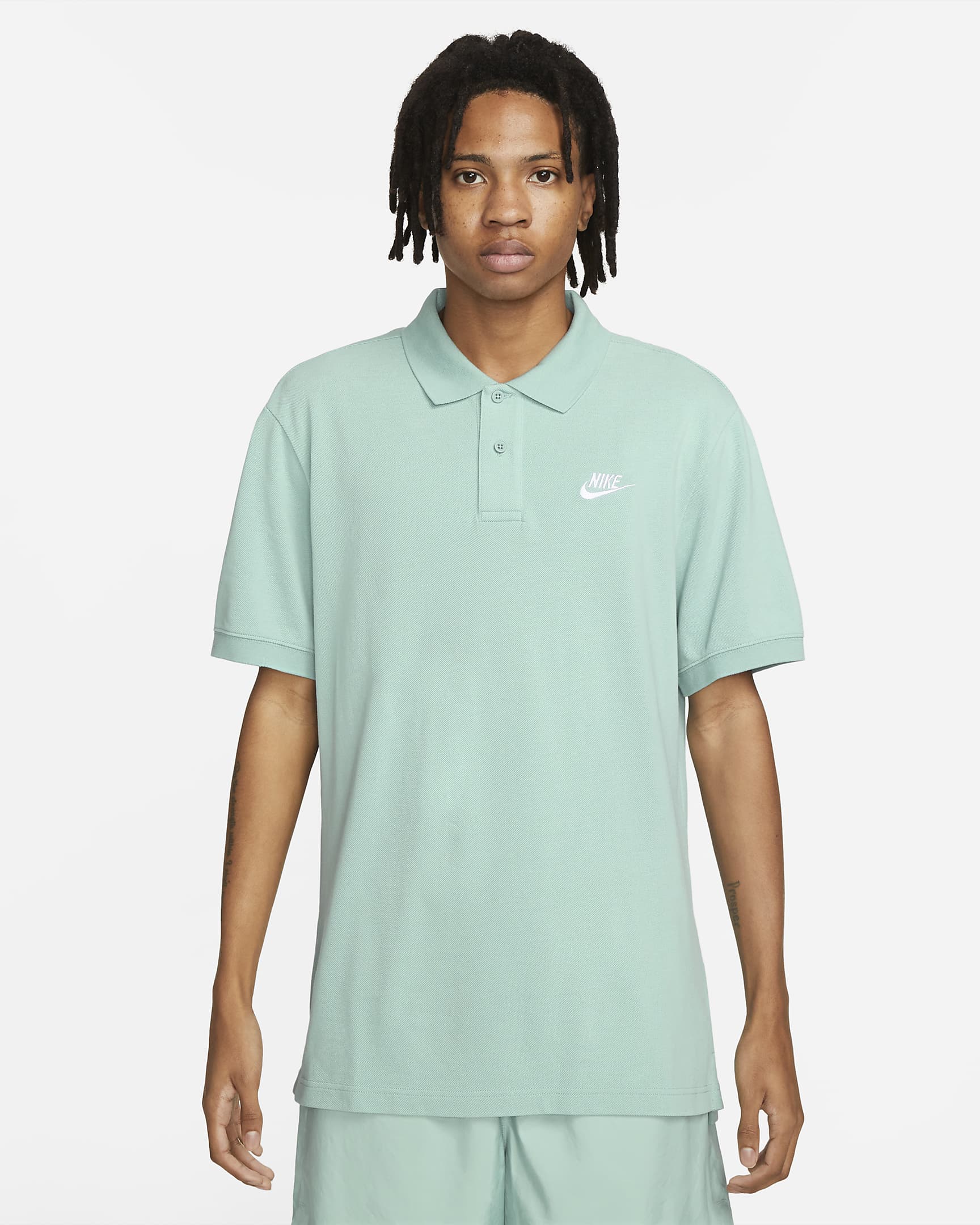 team nike sports polo