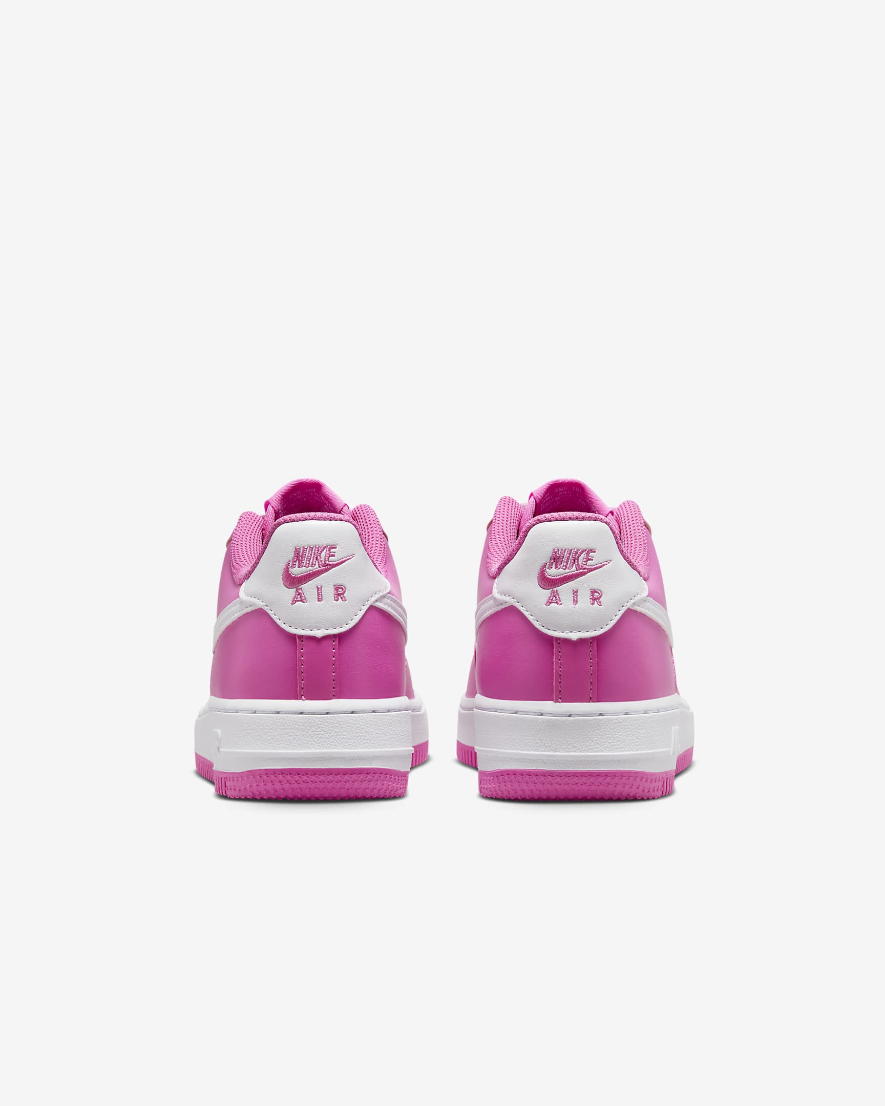 Sapatilhas Nike Air Force 1 Júnior - Rosa Playful/Branco