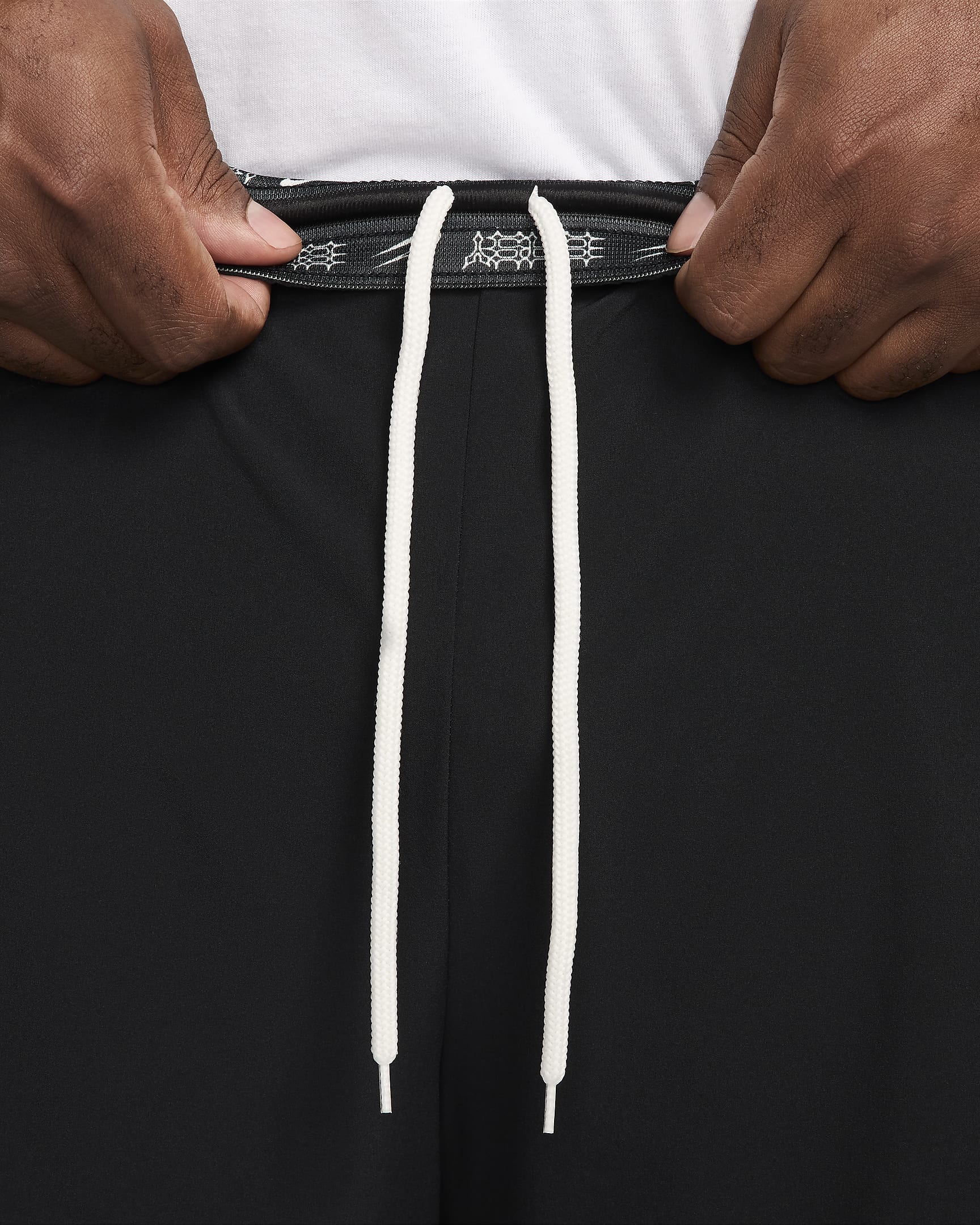 Shorts de básquetbol DNA 2 en 1 de 10 cm para hombre Kevin Durant - Negro/Negro/Vela