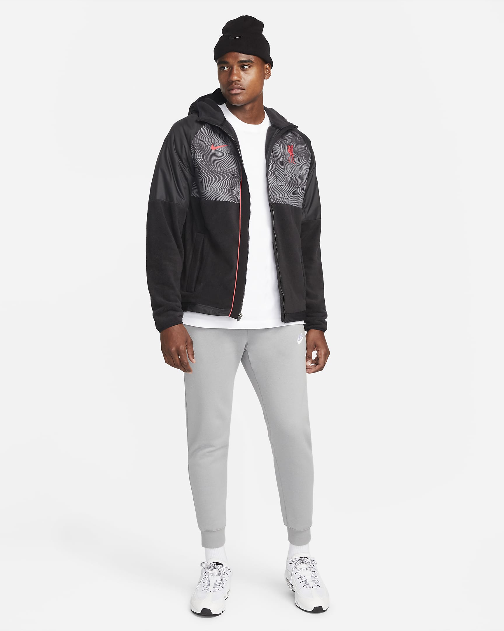 adidas Performance LIVERPOOL FC 25/26 COMPETITION ALL WEATHER JACKET - Regenjas - white/crème