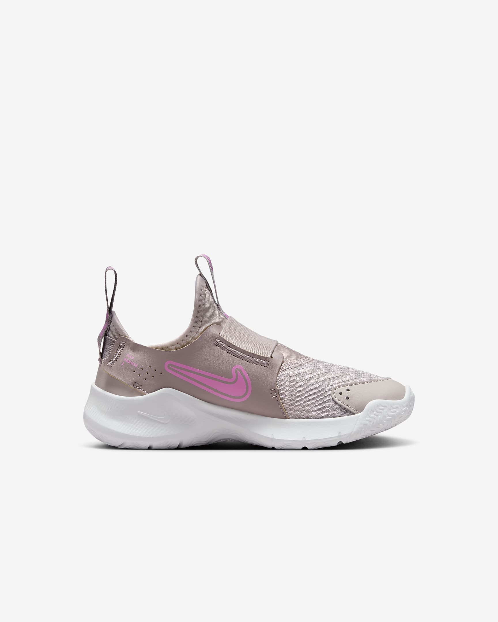 Nike Flex Runner 3 小童鞋款 - Platinum Violet/Violet Ore/白色/Playful Pink