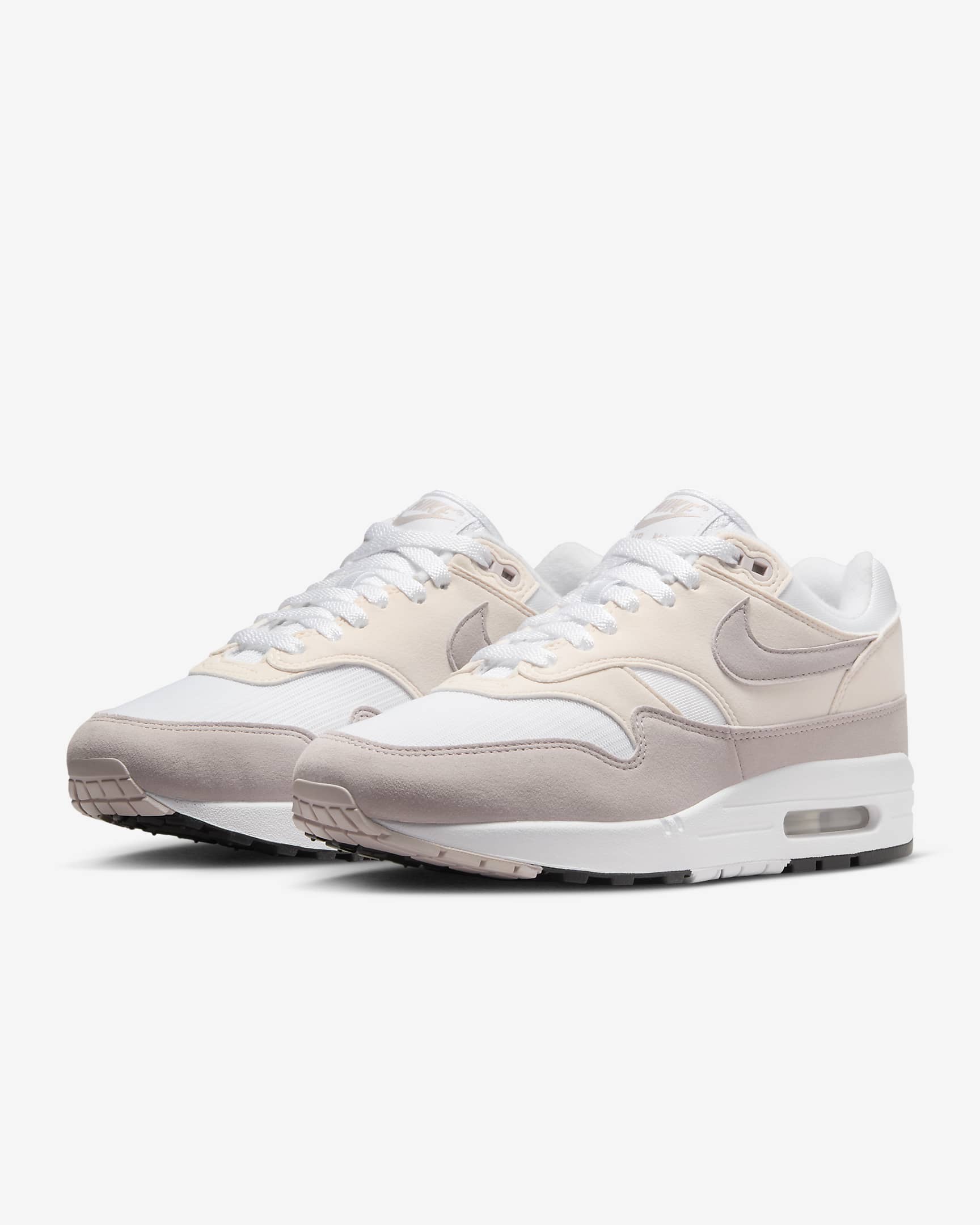 Sapatilhas Nike Air Max 1 para mulher - Branco/Phantom/Branco/Violeta Platinum