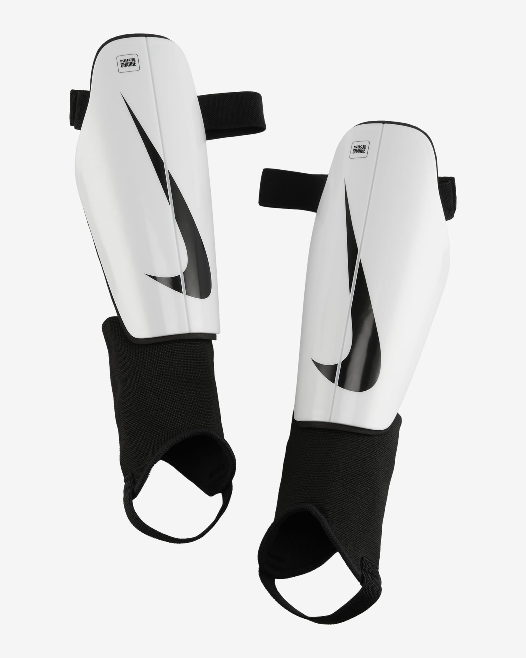 Nike Charge Football Shinguards - White/Black/Black