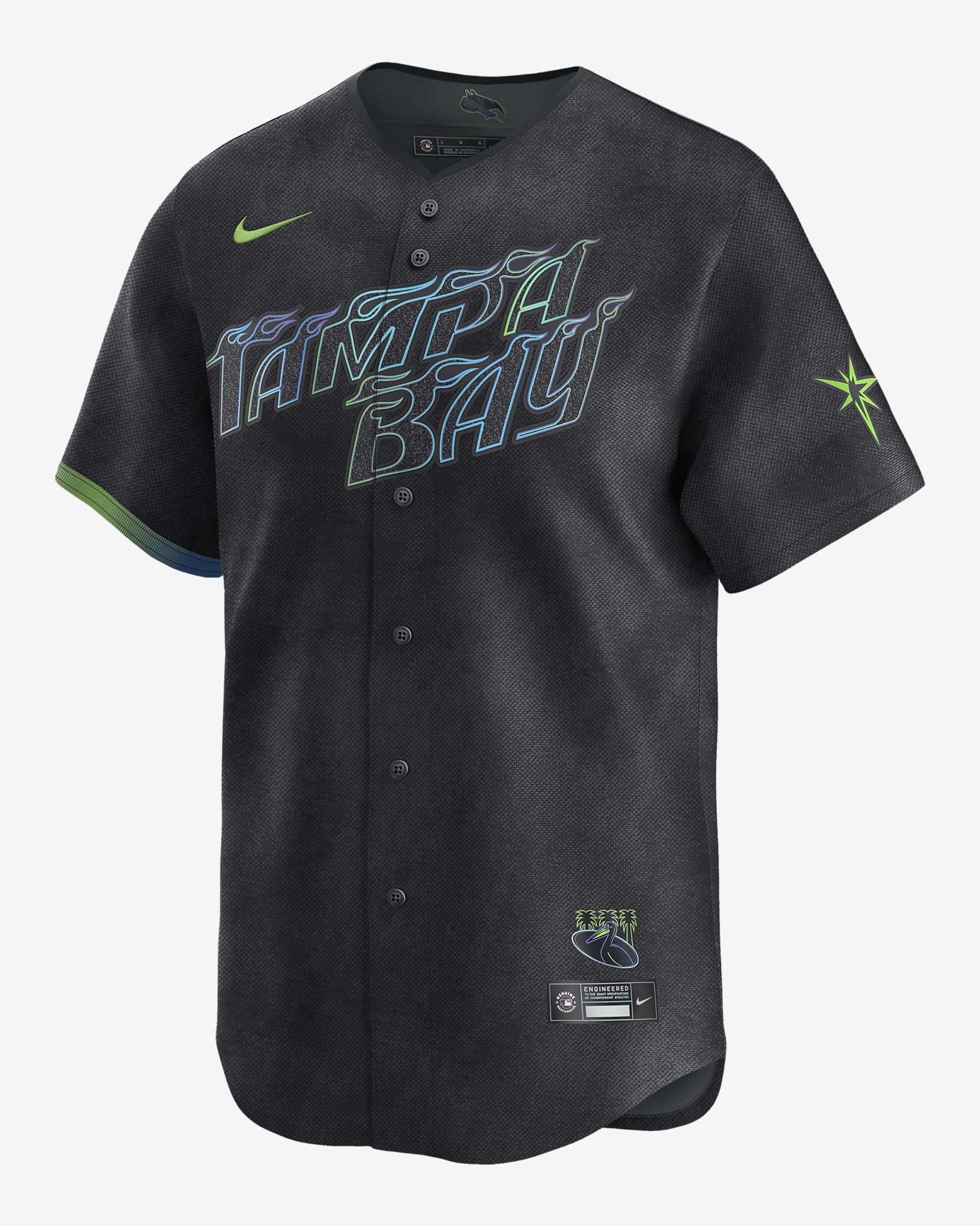 Shane McClanahan Tampa Bay Rays City Connect Men's Nike Dri-FIT ADV MLB ...