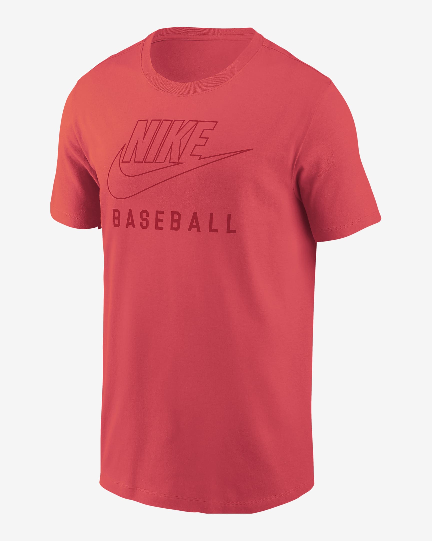 Nike Swoosh Men's Baseball T-Shirt - Ember Glow