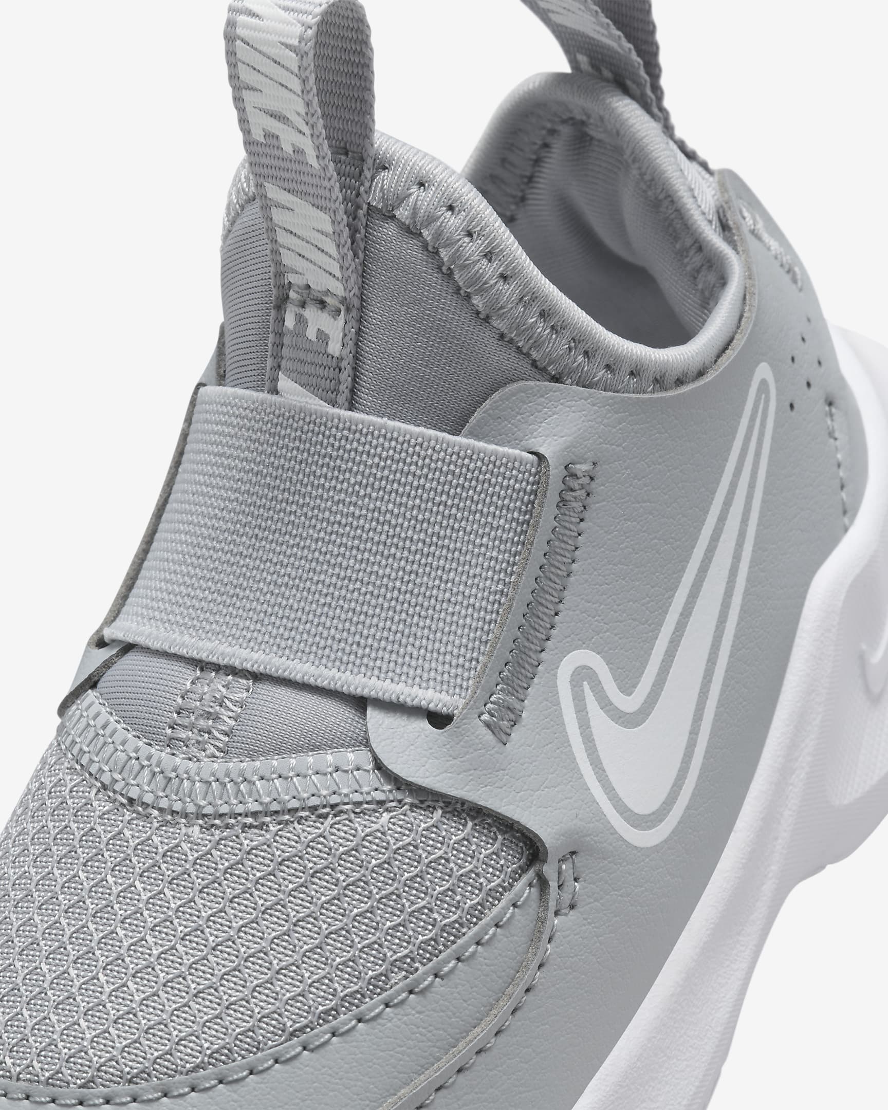 Nike Flex Runner 3 Baby/Toddler Shoes - Wolf Grey/White