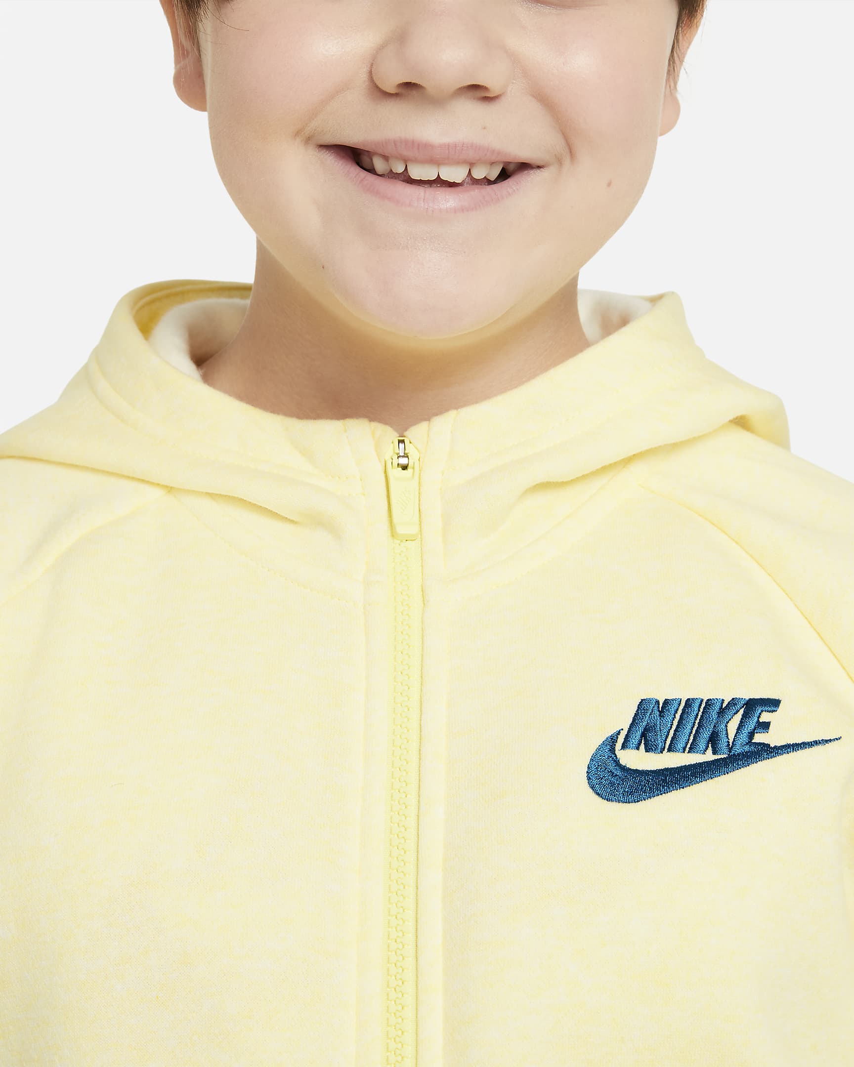 Nike Sportswear Big Kids' (Girls') Full-Zip Hoodie (Extended Size ...