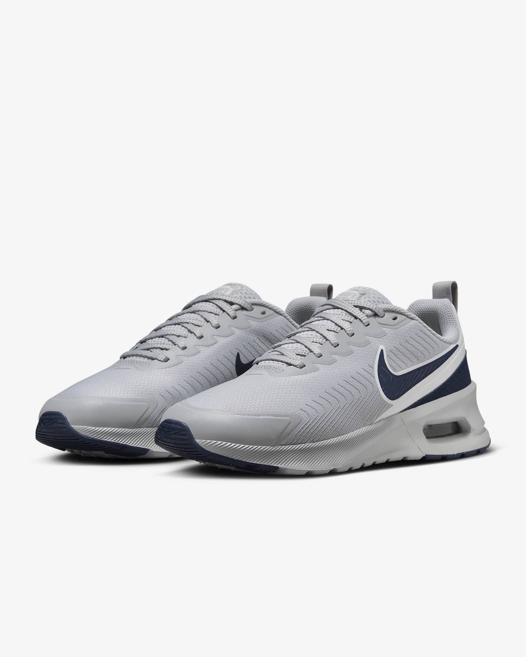 Nike Air Max Nuaxis Men's Shoes - Light Smoke Grey/Cyber/White/Obsidian