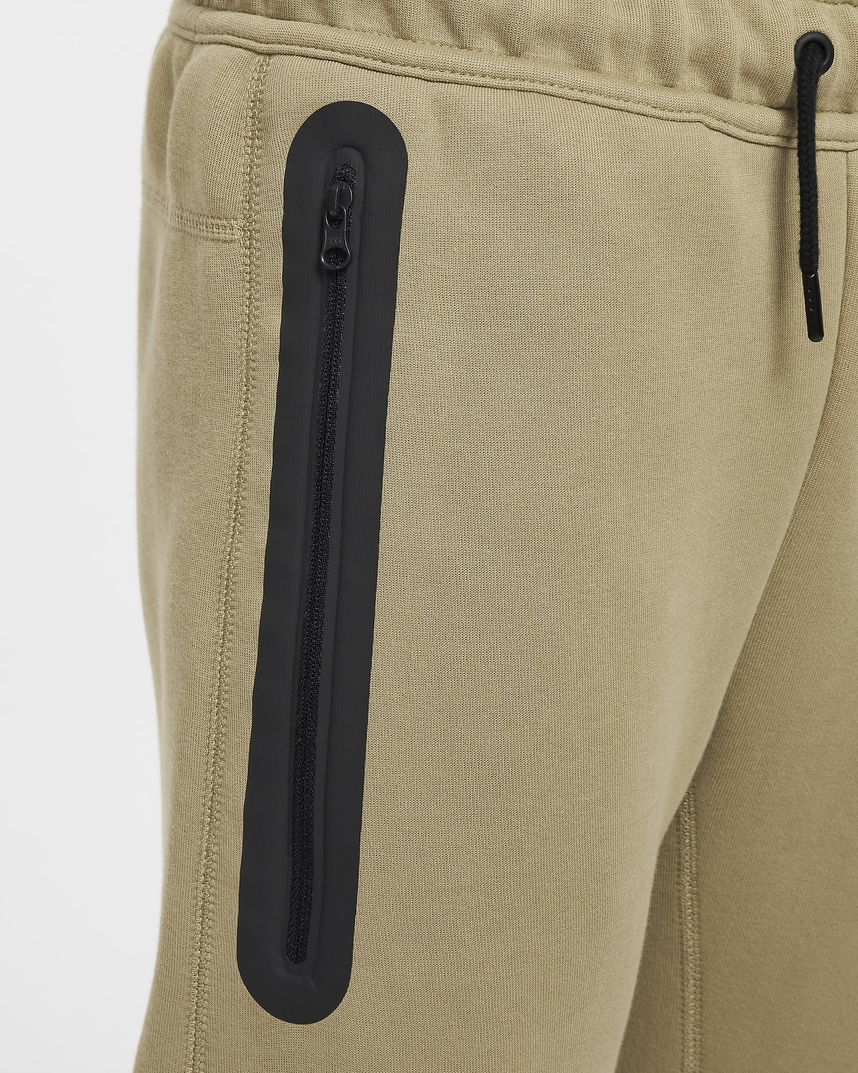 Nike Sportswear Tech Fleece Older Kids' (Boys') Trousers - Neutral Olive/Black/Black