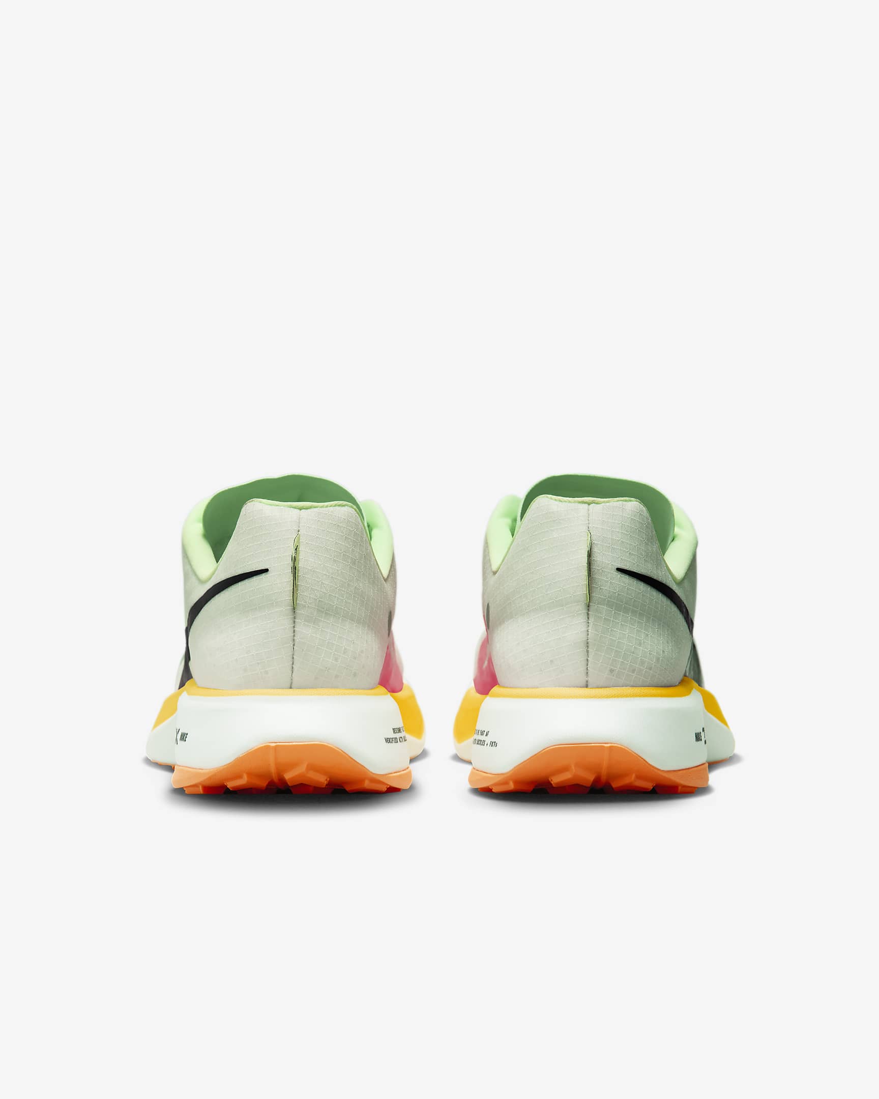 Nike Ultrafly Men's Trail-Racing Shoes - Summit White/Vapour Green/Laser Orange/Black