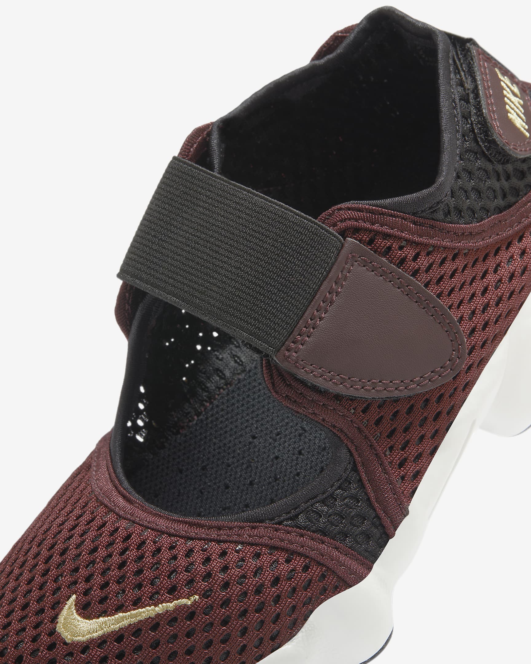 Nike Rift Younger/Older Kids' Shoes - Burgundy Crush/Black/Sail/Saturn Gold