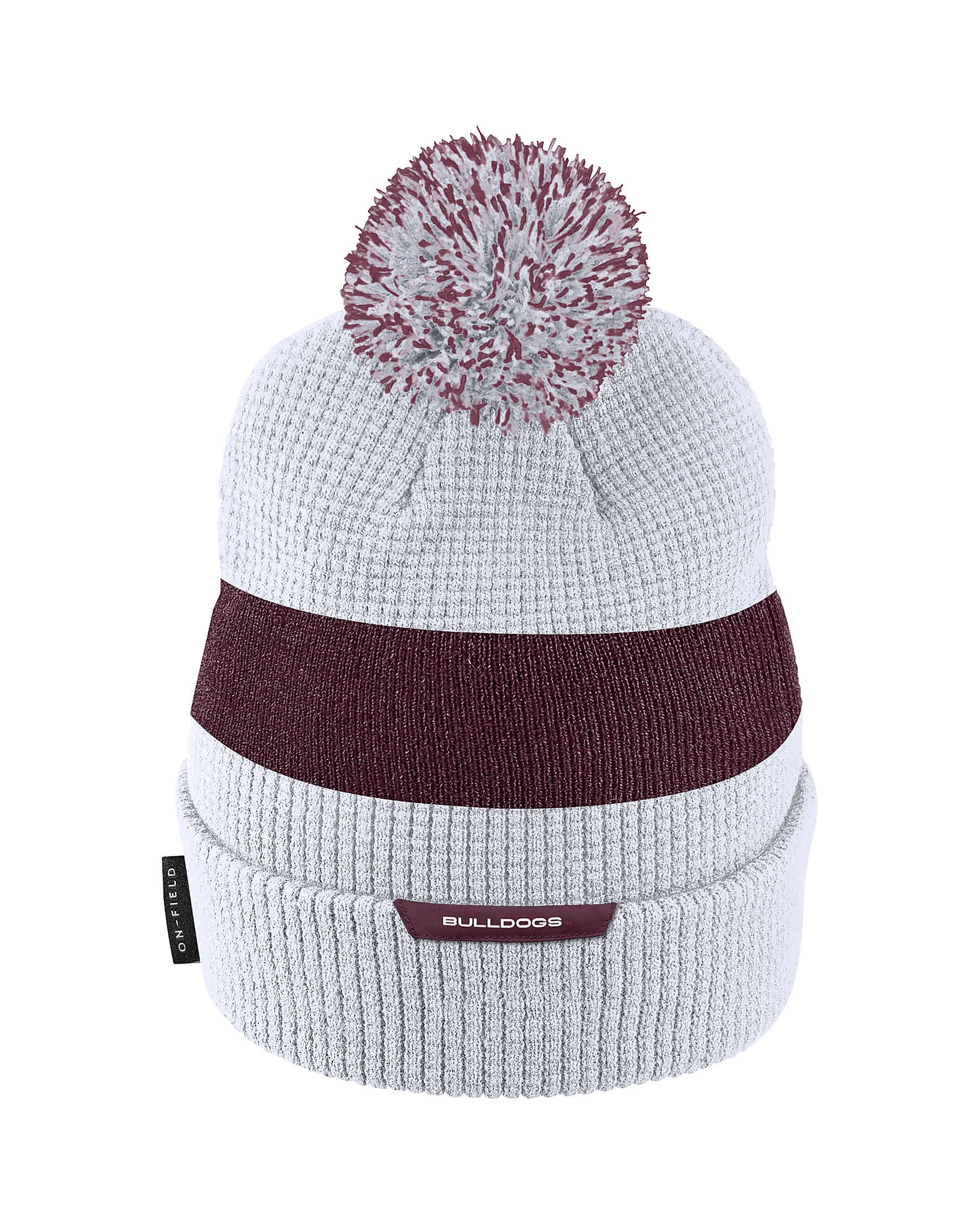 Alabama A&M Nike College Pom Beanie - Dark Maroon