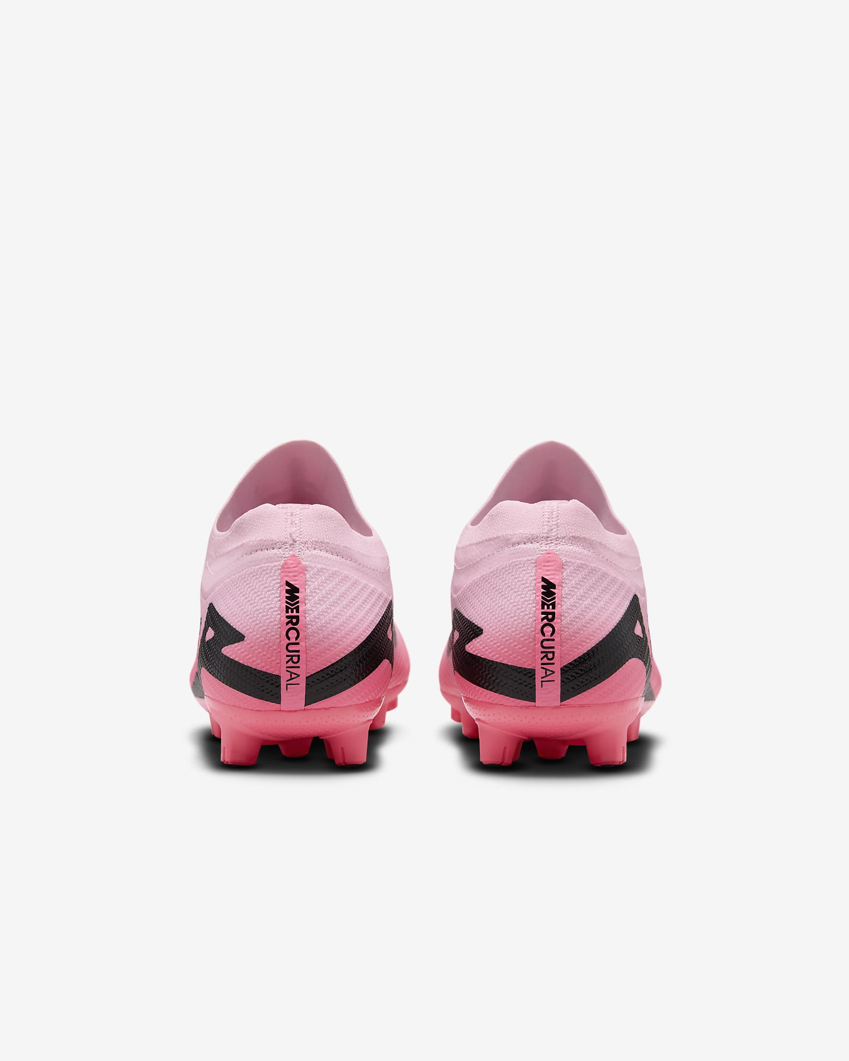 Nike Mercurial Vapor 15 Pro HG Low-Top Soccer Cleats - Pink Foam/Black