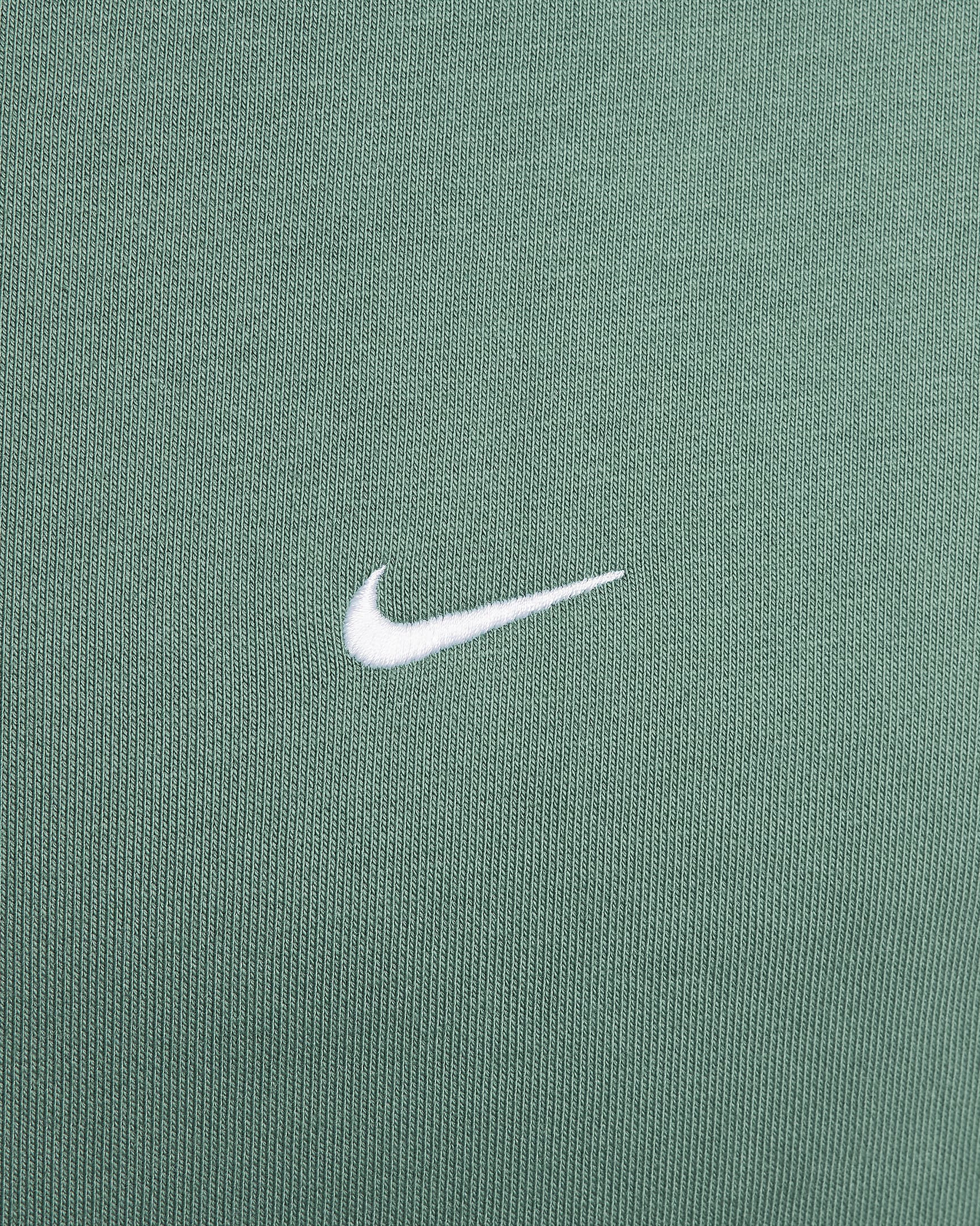 Maglia a girocollo in fleece Nike Solo Swoosh – Uomo - Bicoastal/Bianco