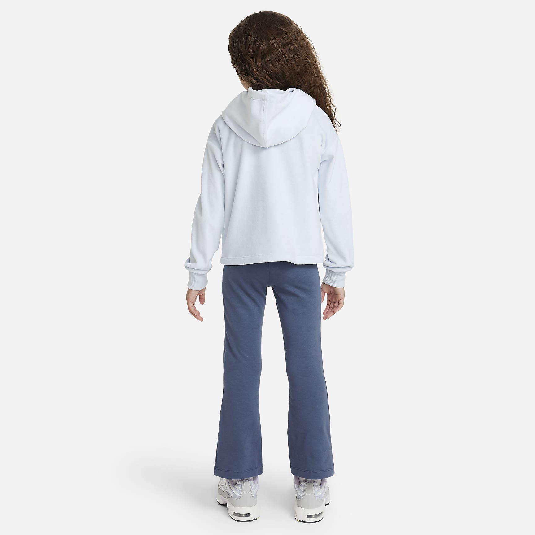 Nike "Home Swoosh Home" Hoodie Set Little Kids 2-Piece Hoodie Set - Diffused Blue
