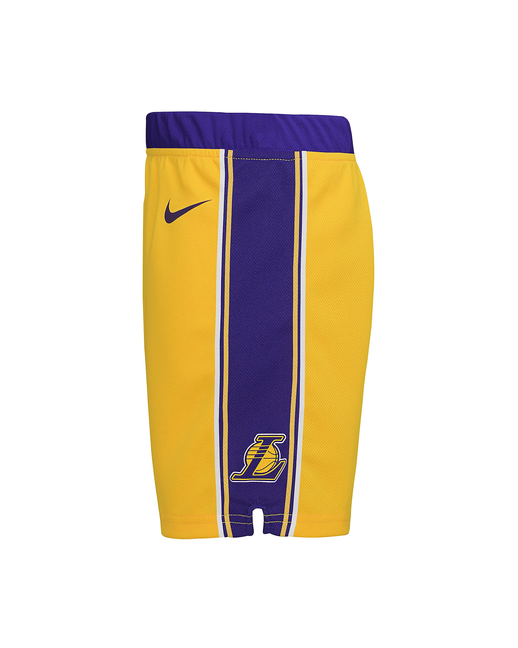 LeBron James Los Angeles Lakers Icon Edition Older Kids' (Boys') Nike NBA Jersey and Shorts Box Set - Amarillo