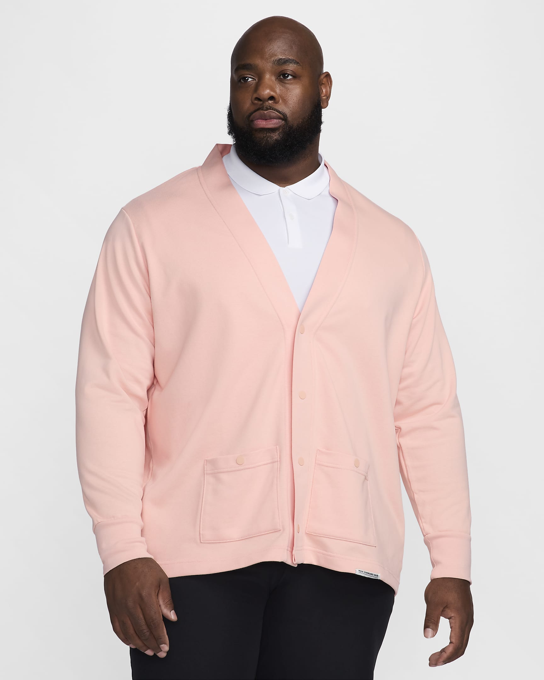 Nike DriFIT Standard Issue Men's Golf Cardigan.