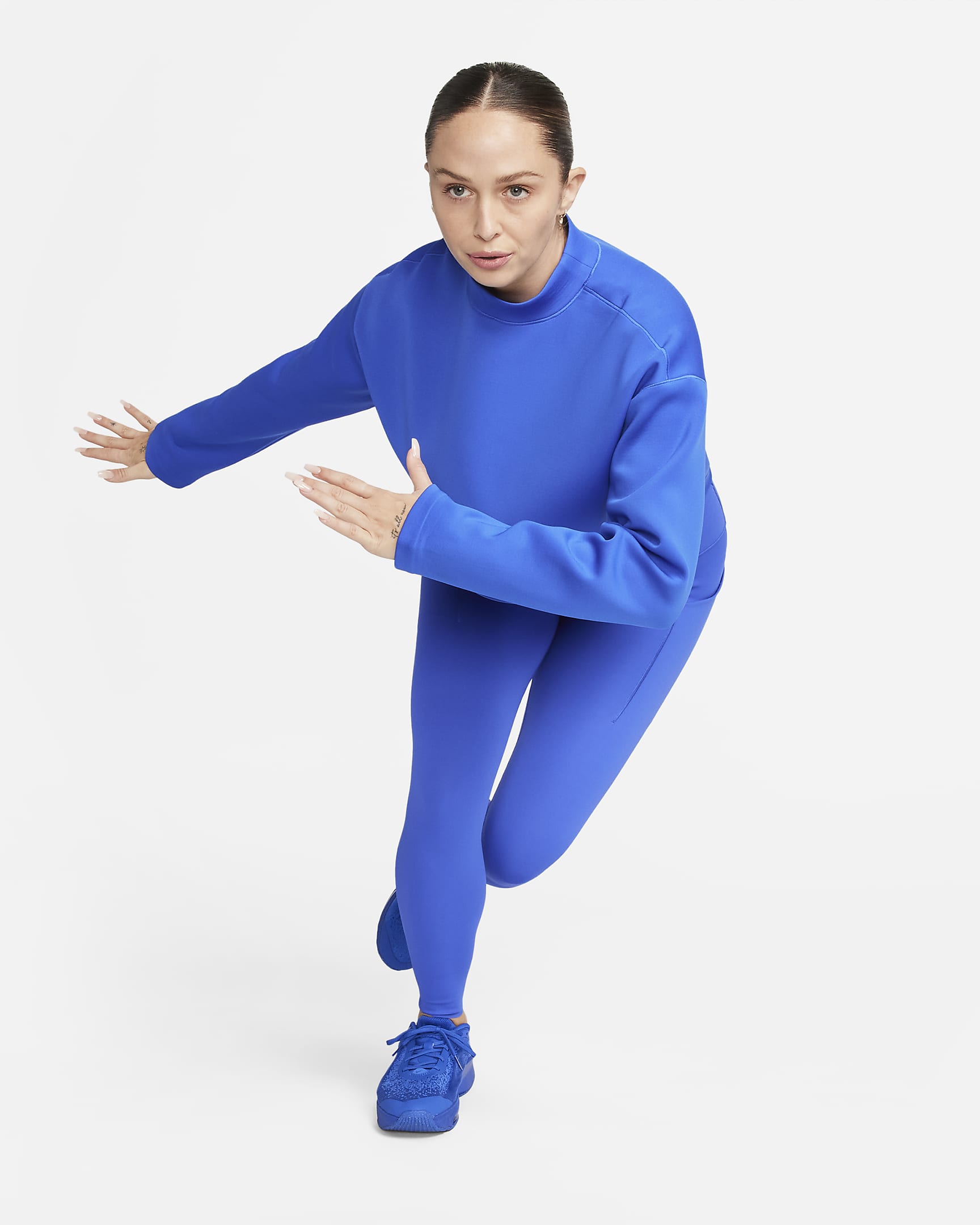 Nike Prima FutureMove Dri-FIT Oversize-Top für Damen - Hyper Royal