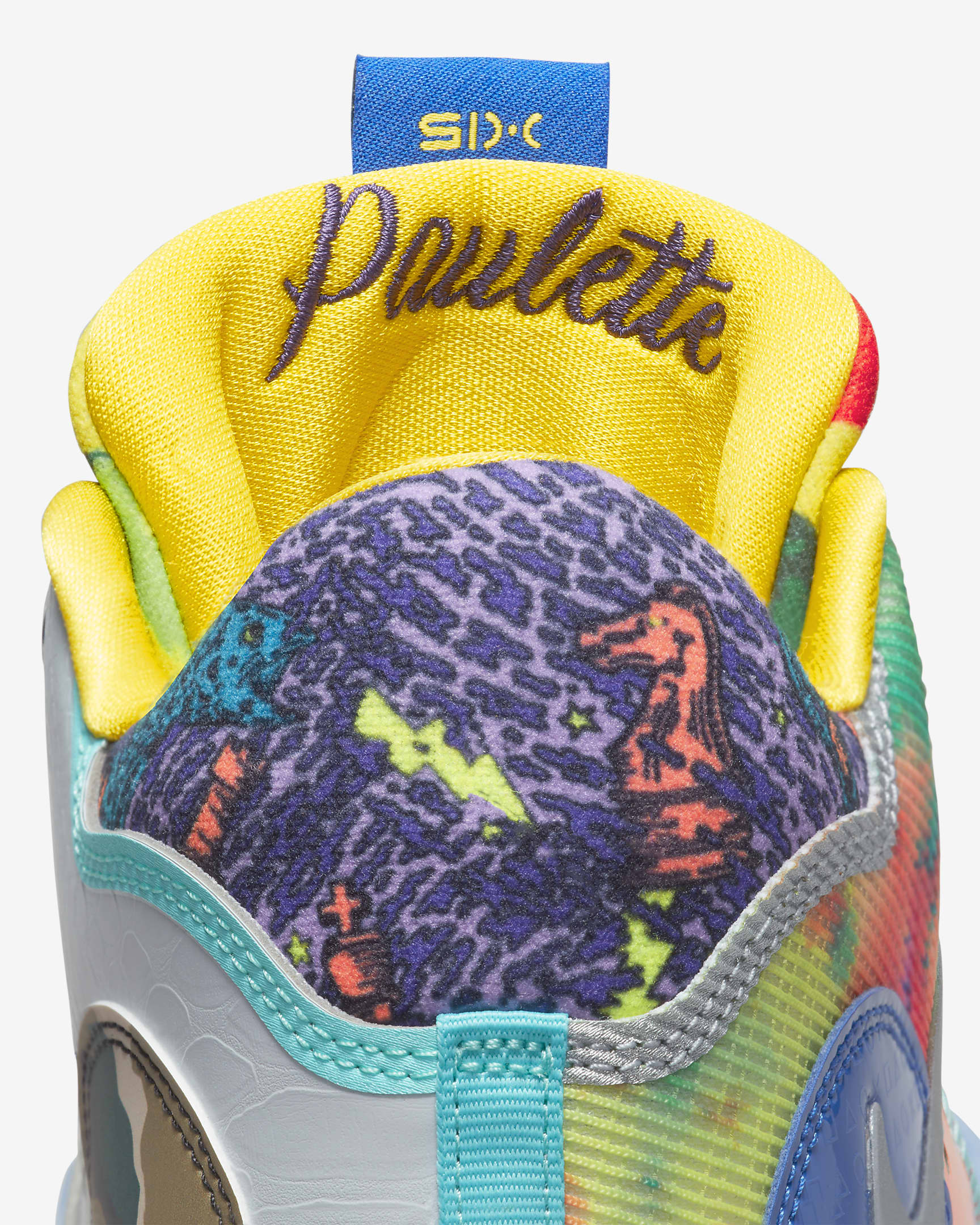 PG 6 EP "Hot Wheels" Basketball Shoes - Opti Yellow/Total Orange/Hyper Royal/Metallic Silver