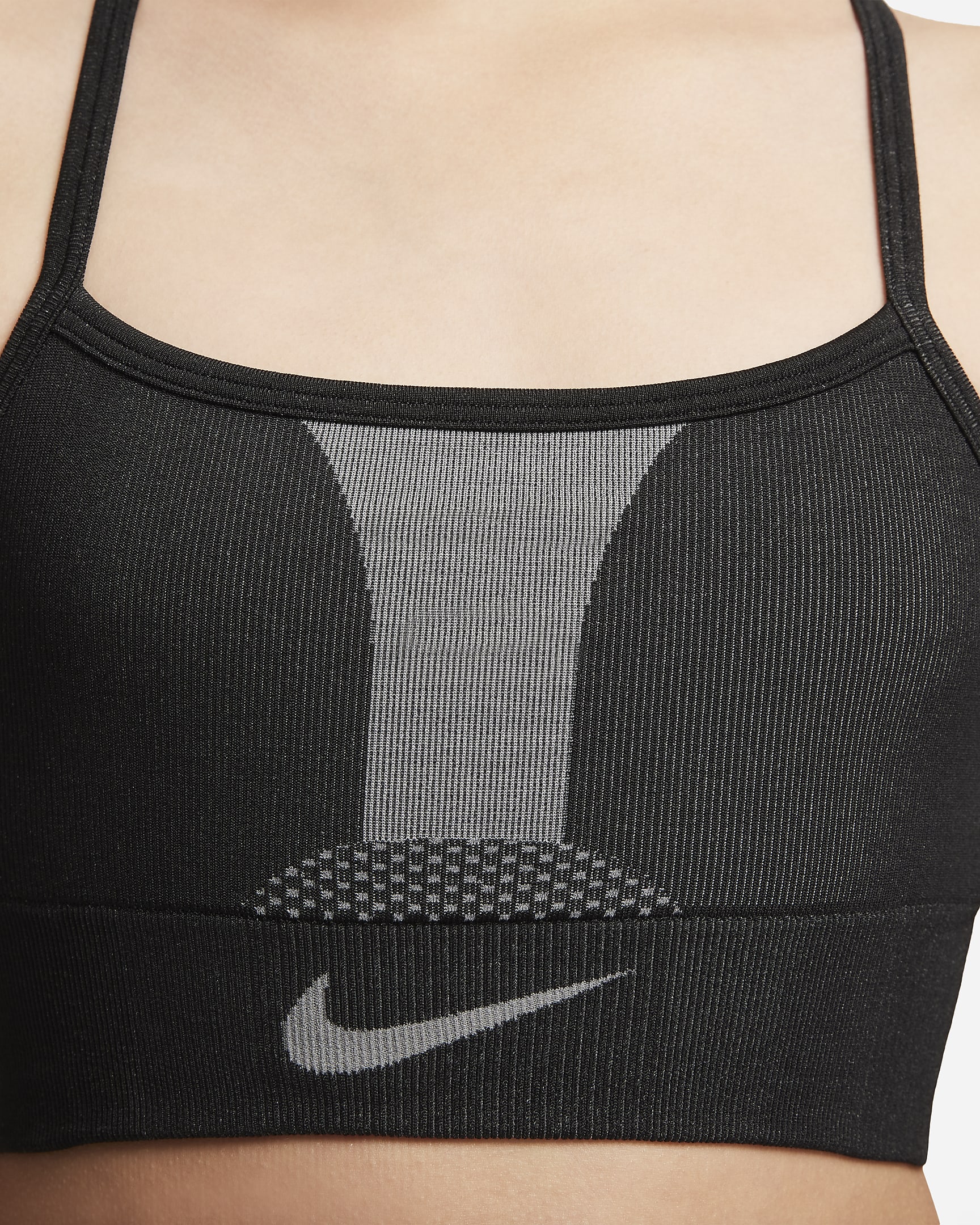 nike yoga dri fit indy bra