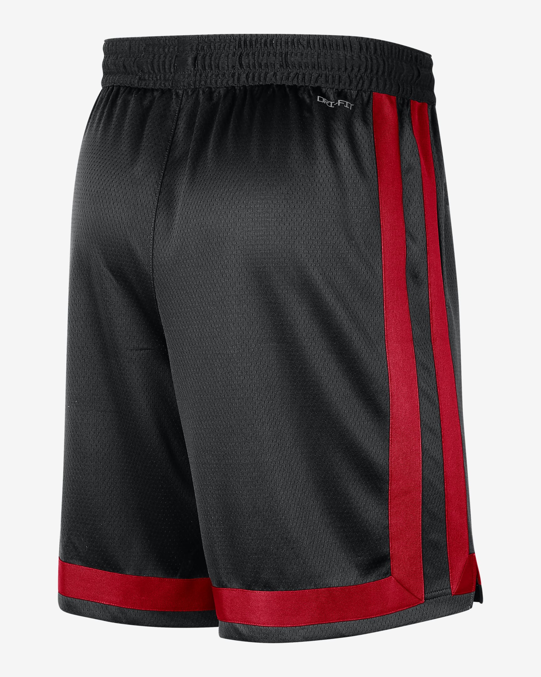 Chicago Bulls 2023/24 City Edition Pantalón corto Nike Dri-FIT Swingman de la NBA - Hombre - Negro/University Red/University Red