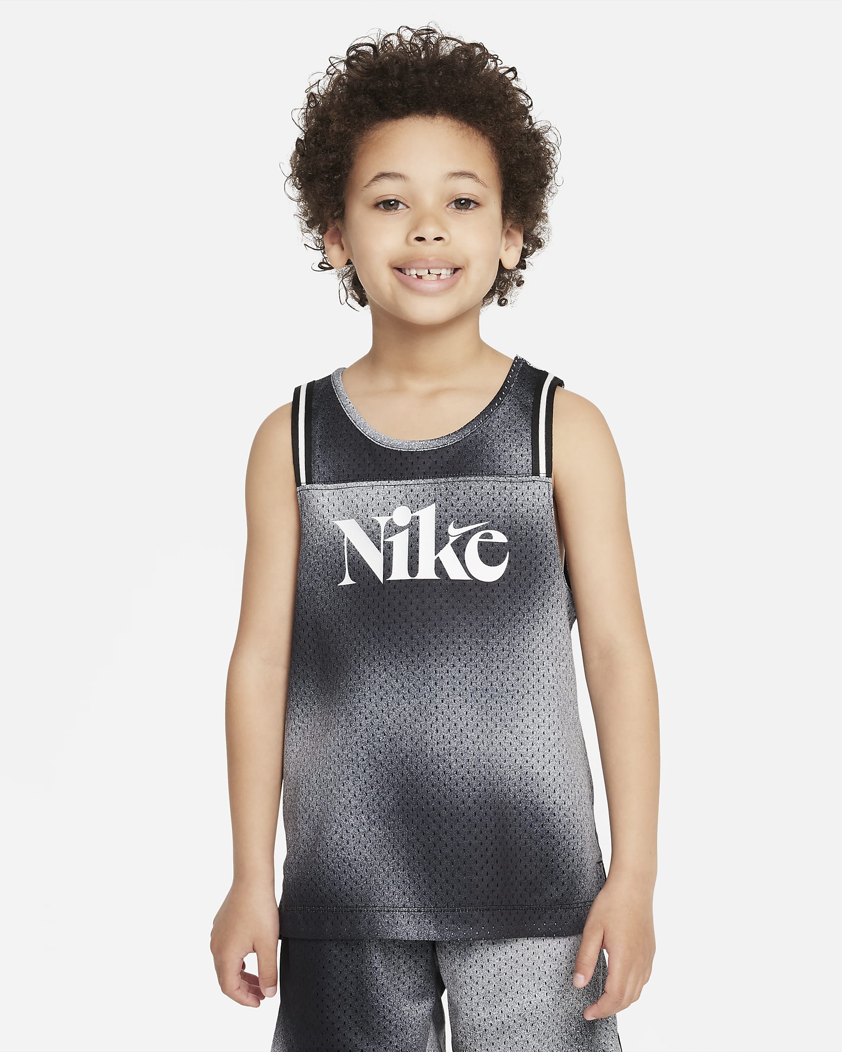 Nike Culture of Basketball Printed Pinnie Little Kids Top. Nike JP