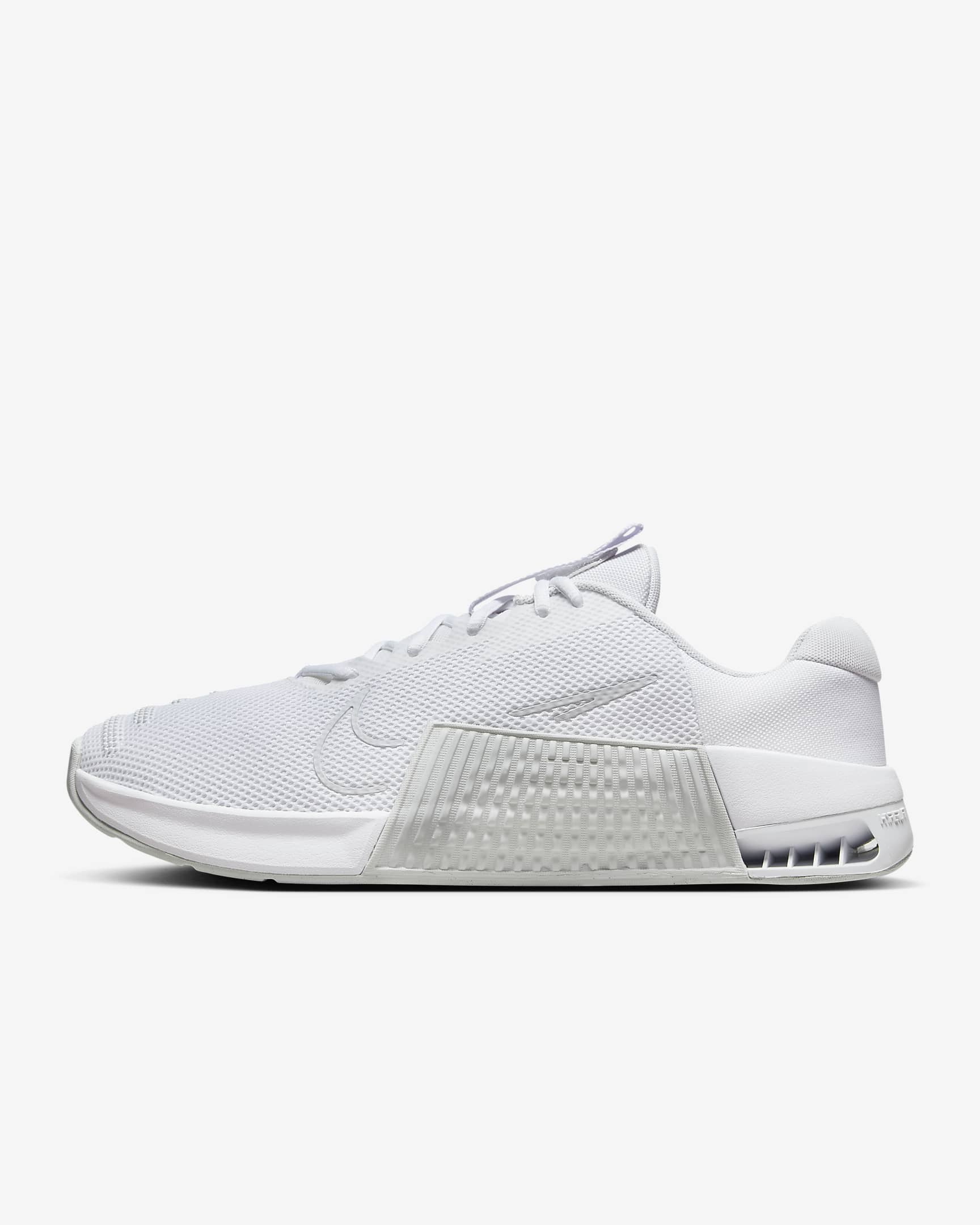 Sapatilhas de treino Nike Metcon 9 para homem - Branco/Branco/Pure Platinum/Pure Platinum