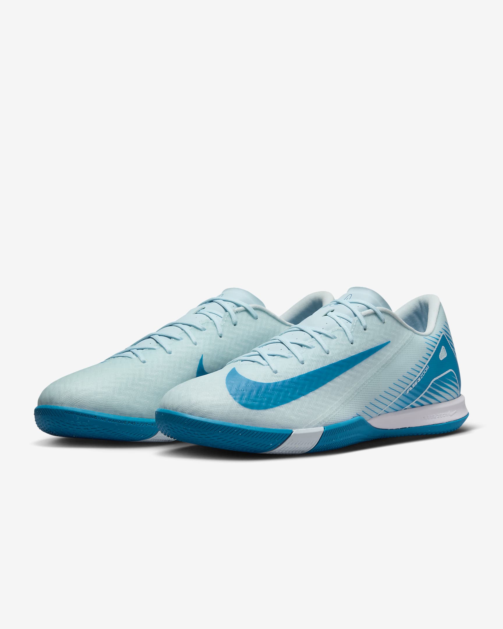 Nike Mercurial Vapor 16 Academy IC Low-Top Football Shoes - Glacier Blue/Blue Orbit